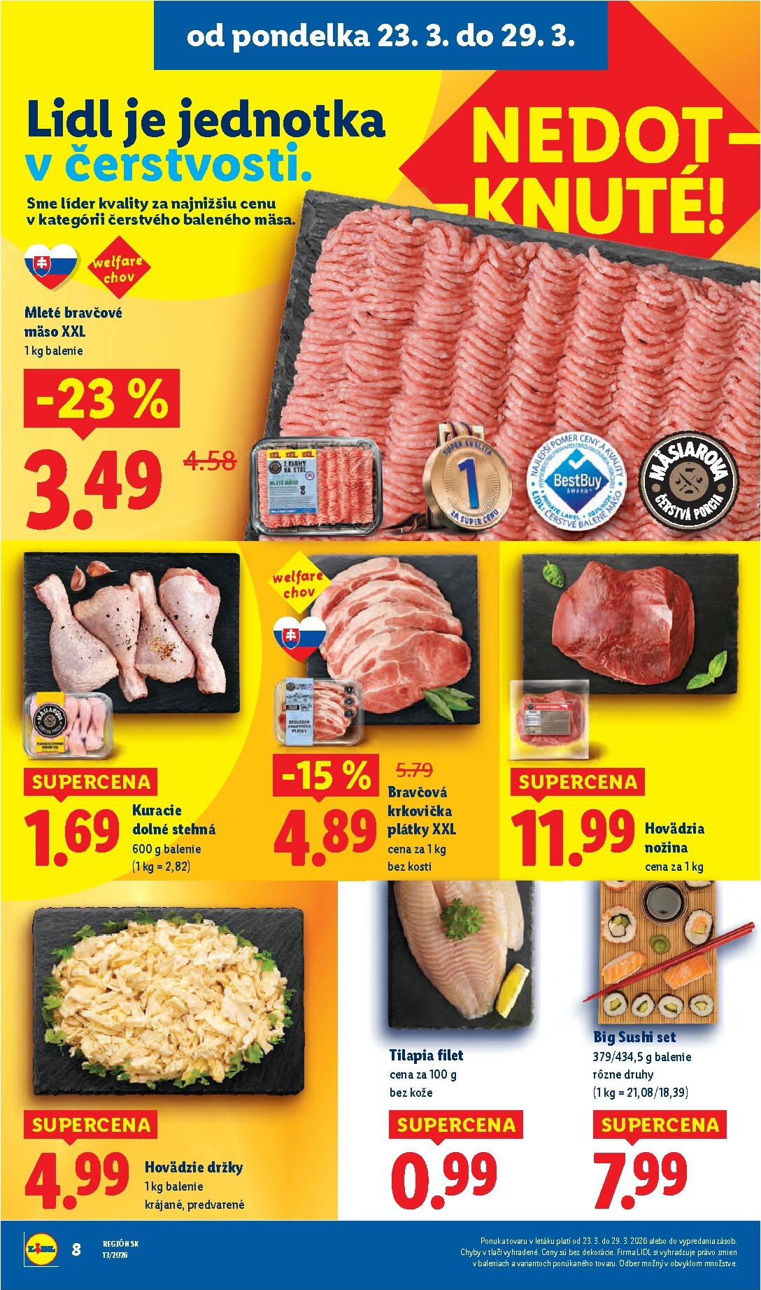 lidl - Leták Lidl platný od 23.03.2026 do 29.03.2026 - page: 10