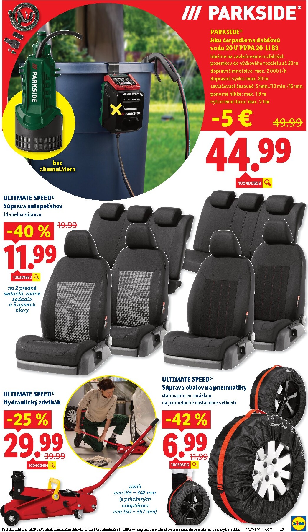 lidl - Leták Lidl - Spotrebný tovar platný od 23.03.2026 do 29.03.2026 - page: 5