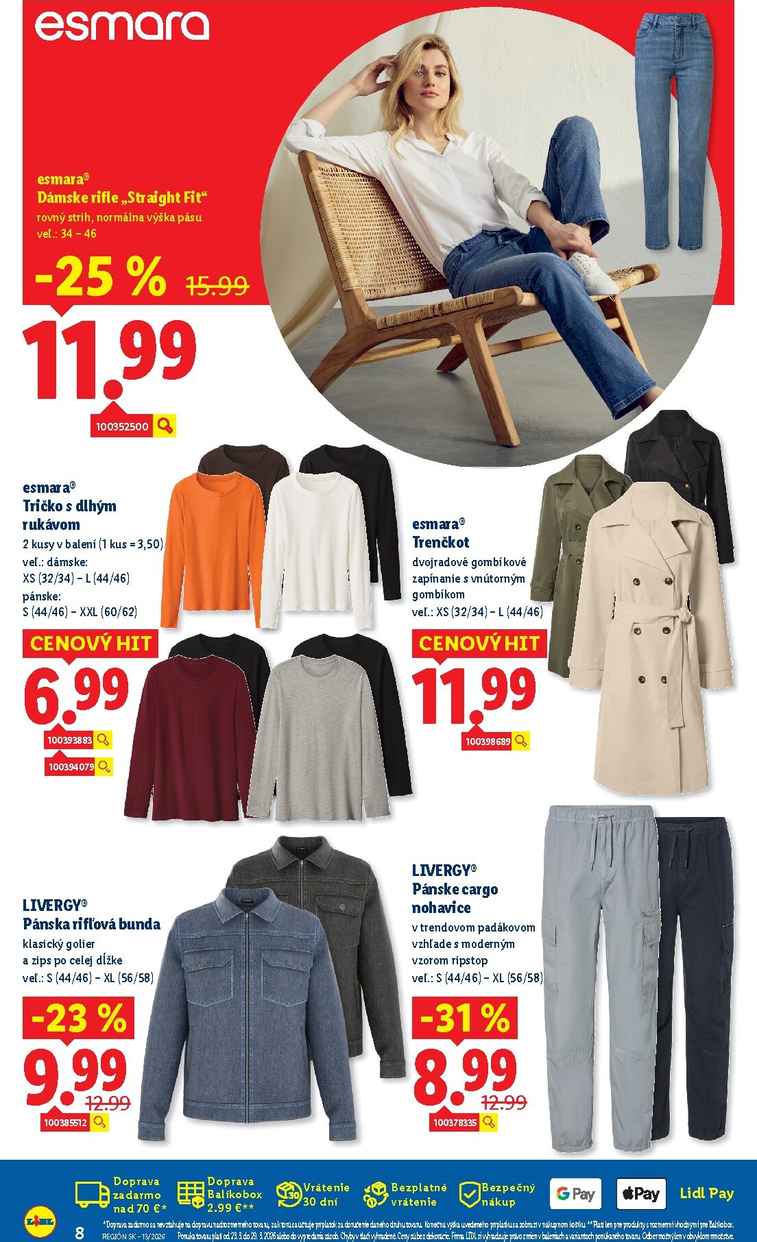 lidl - Leták Lidl - Spotrebný tovar platný od 23.03.2026 do 29.03.2026 - page: 8