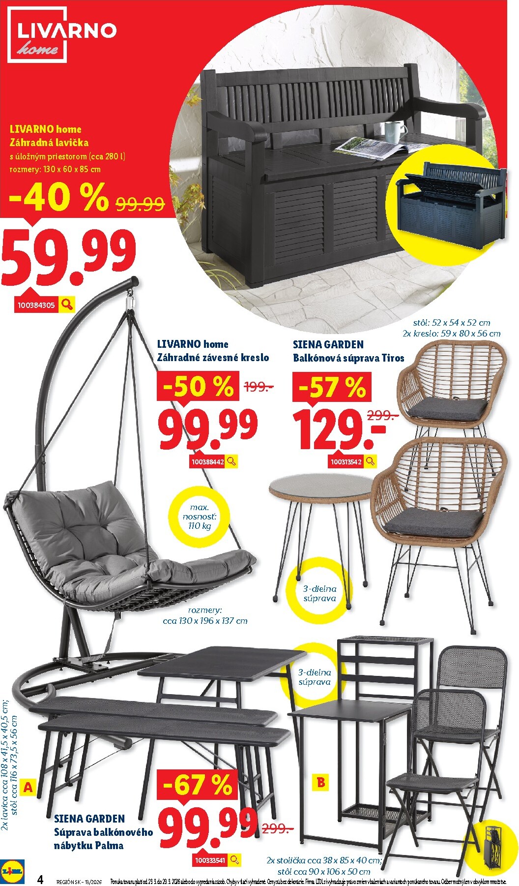 lidl - Leták Lidl - Spotrebný tovar platný od 23.03.2026 do 29.03.2026 - page: 4