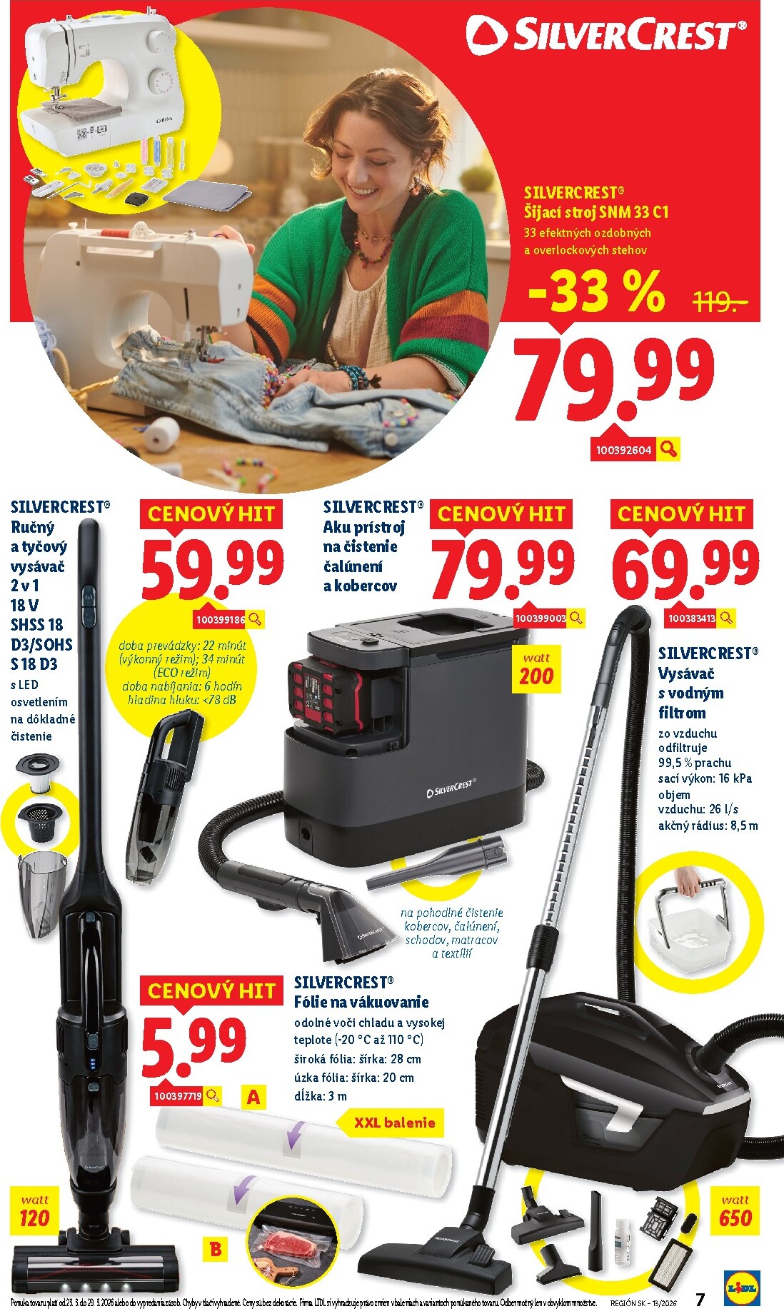 lidl - Leták Lidl - Spotrebný tovar platný od 23.03.2026 do 29.03.2026 - page: 7