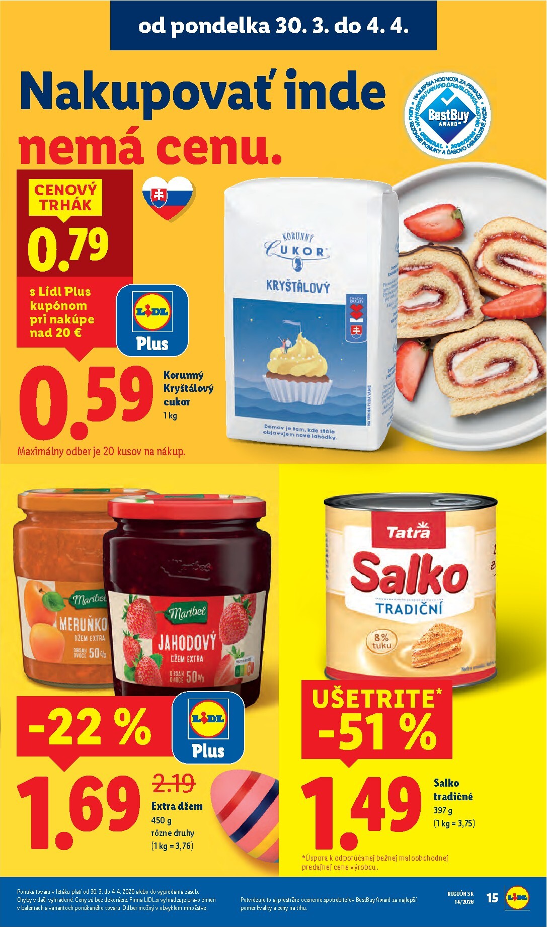 lidl - Leták Lidl platný od 30.03.2026 do 04.04.2026 - page: 19
