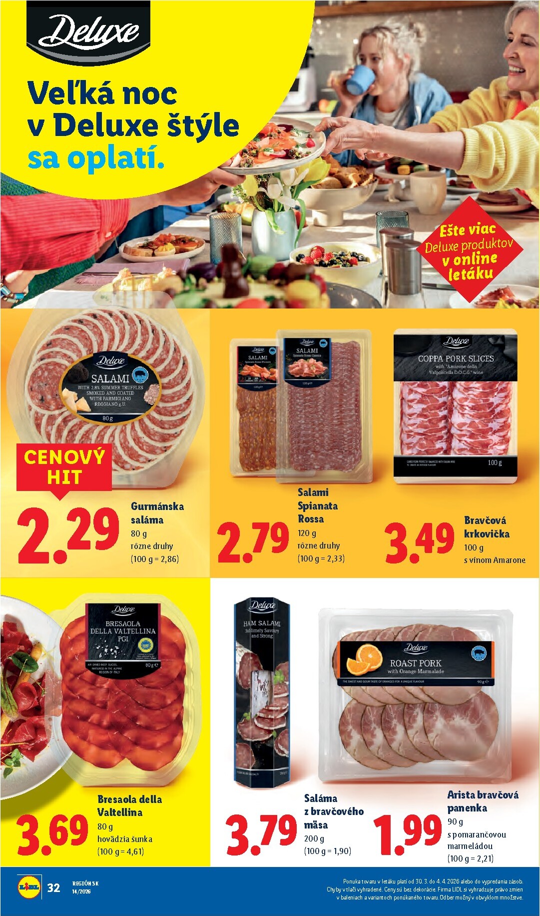 lidl - Leták Lidl platný od 30.03.2026 do 04.04.2026 - page: 40
