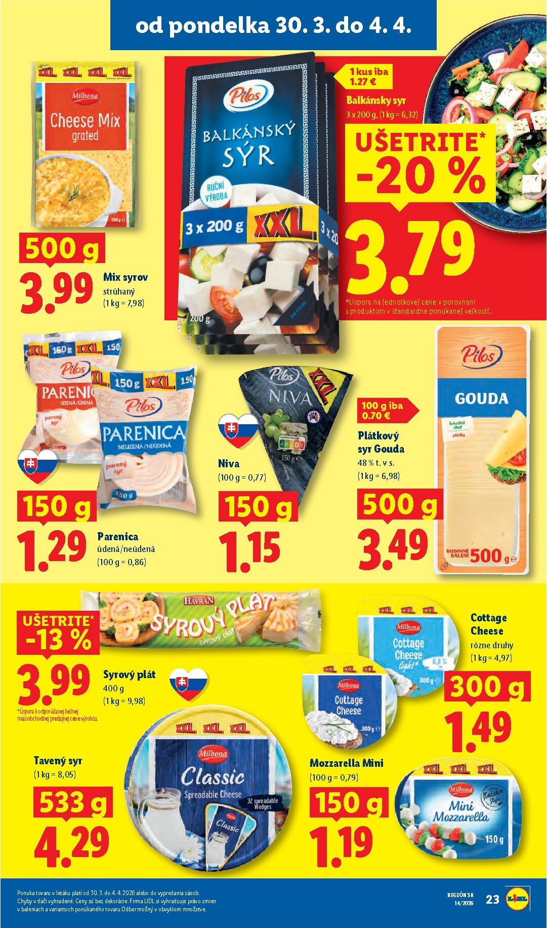 lidl - Leták Lidl platný od 30.03.2026 do 04.04.2026 - page: 27