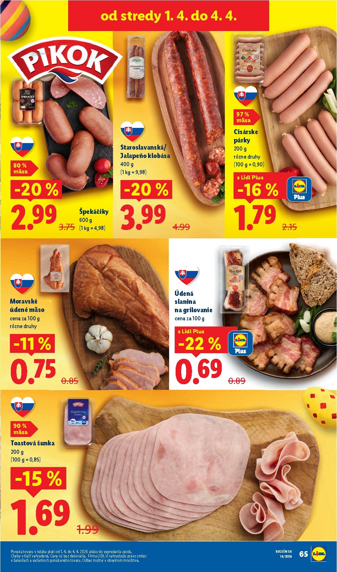 lidl - Leták Lidl platný od 30.03.2026 do 04.04.2026 - page: 81