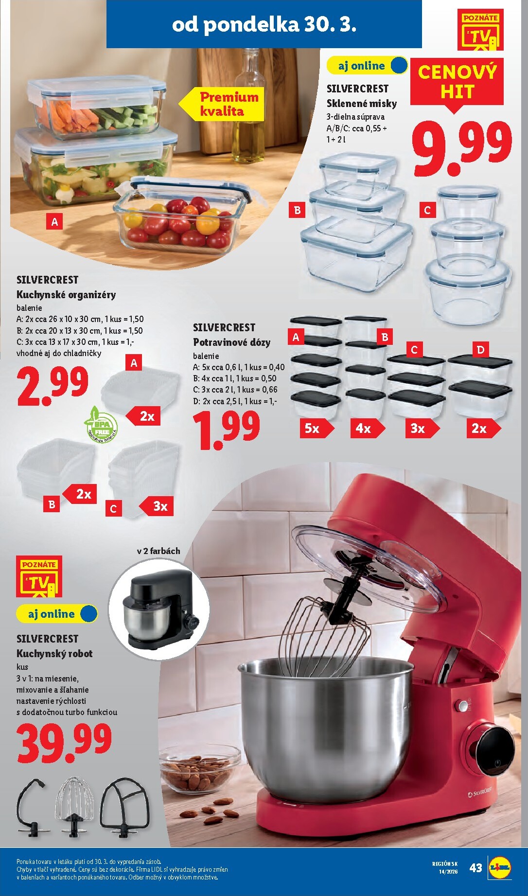 lidl - Leták Lidl platný od 30.03.2026 do 04.04.2026 - page: 61