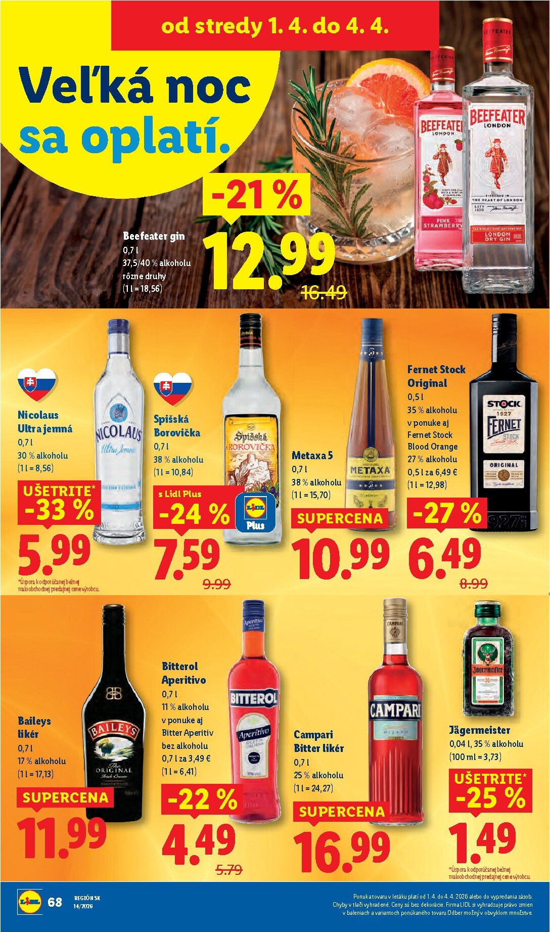 lidl - Leták Lidl platný od 30.03.2026 do 04.04.2026 - page: 88