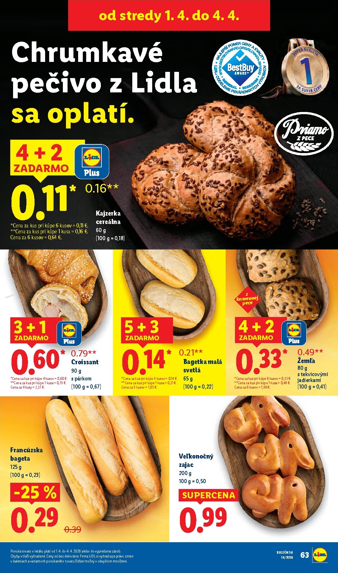 lidl - Leták Lidl platný od 30.03.2026 do 04.04.2026 - page: 79