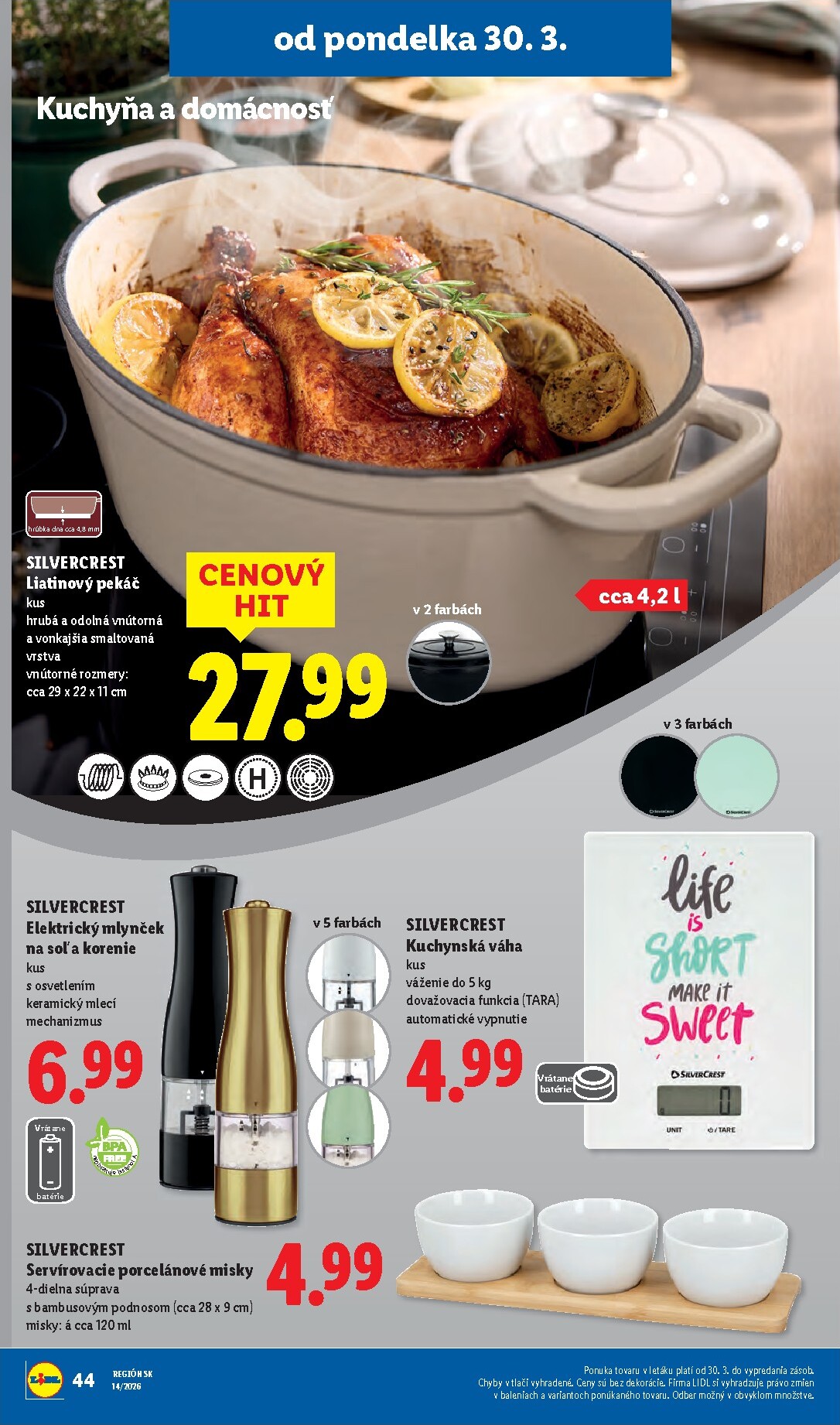lidl - Leták Lidl platný od 30.03.2026 do 04.04.2026 - page: 62