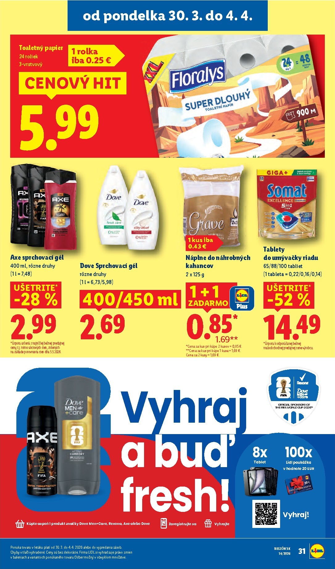 lidl - Leták Lidl platný od 30.03.2026 do 04.04.2026 - page: 39