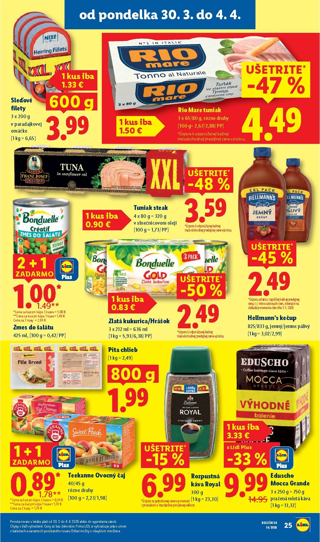 lidl - Leták Lidl platný od 30.03.2026 do 04.04.2026 - page: 29
