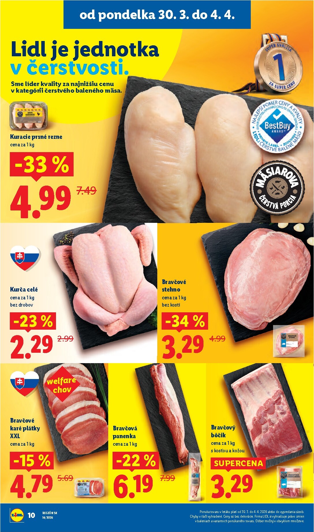 lidl - Leták Lidl platný od 30.03.2026 do 04.04.2026 - page: 10