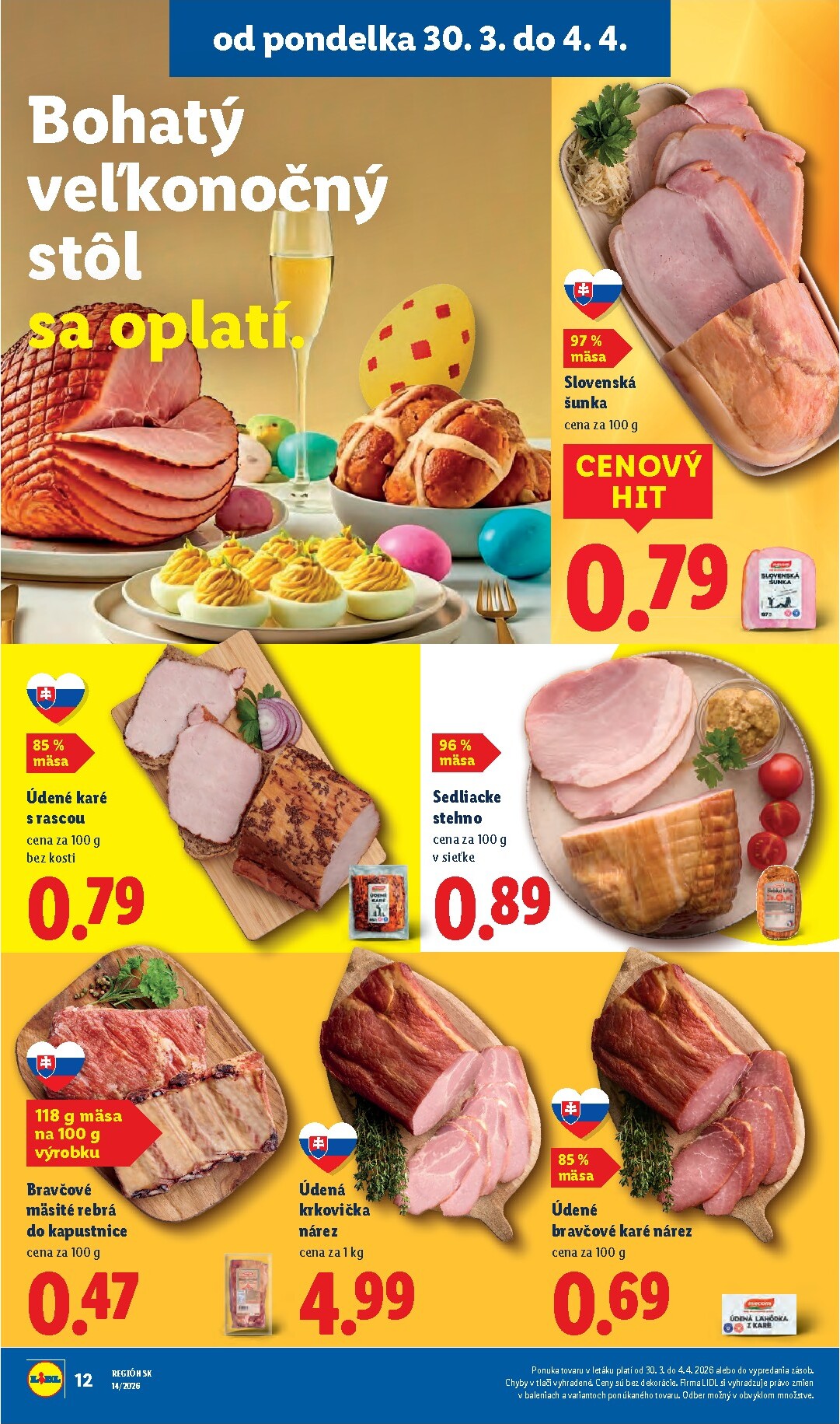 lidl - Leták Lidl platný od 30.03.2026 do 04.04.2026 - page: 14