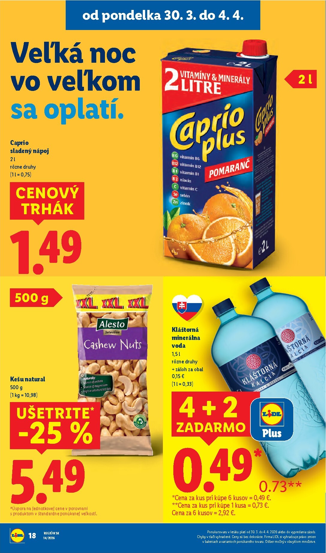 lidl - Leták Lidl platný od 30.03.2026 do 04.04.2026 - page: 22