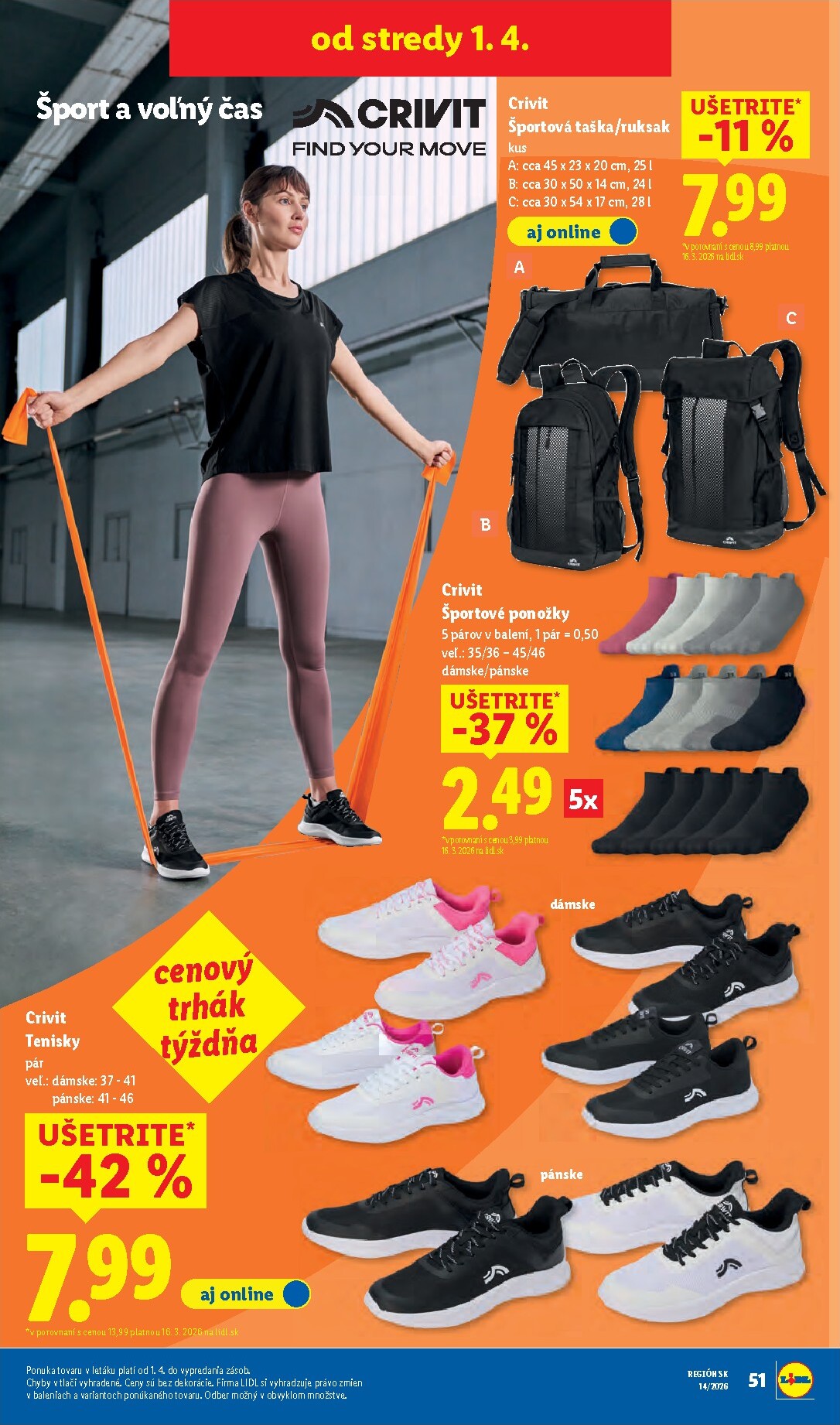 lidl - Leták Lidl platný od 30.03.2026 do 04.04.2026 - page: 93