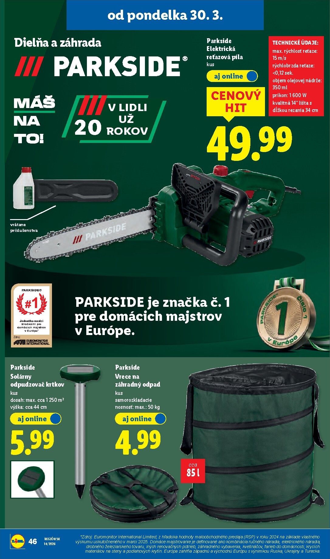 lidl - Leták Lidl platný od 30.03.2026 do 04.04.2026 - page: 66