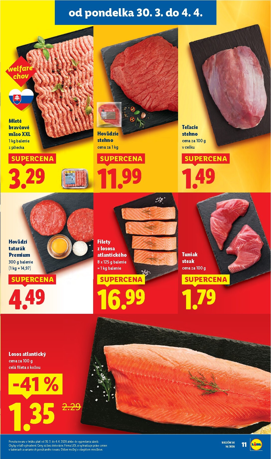 lidl - Leták Lidl platný od 30.03.2026 do 04.04.2026 - page: 11