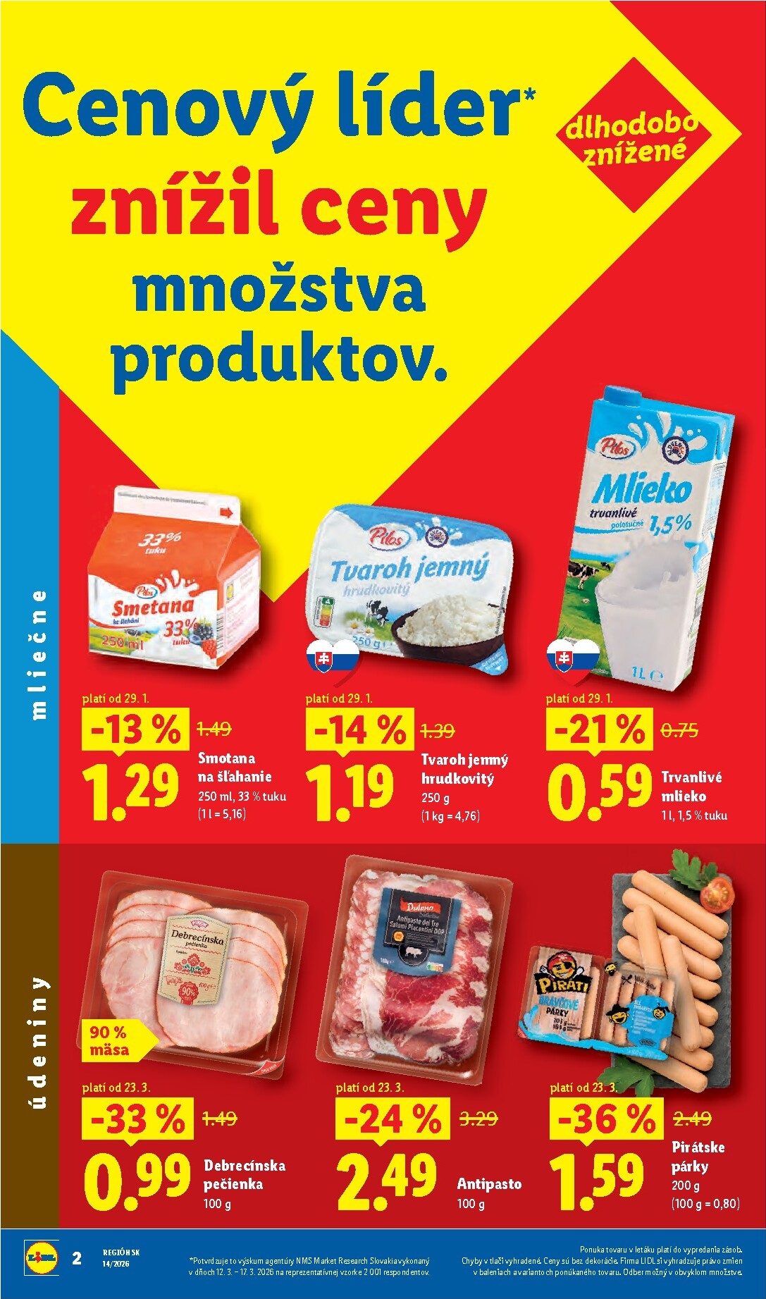 lidl - Leták Lidl platný od 30.03.2026 do 04.04.2026 - page: 2