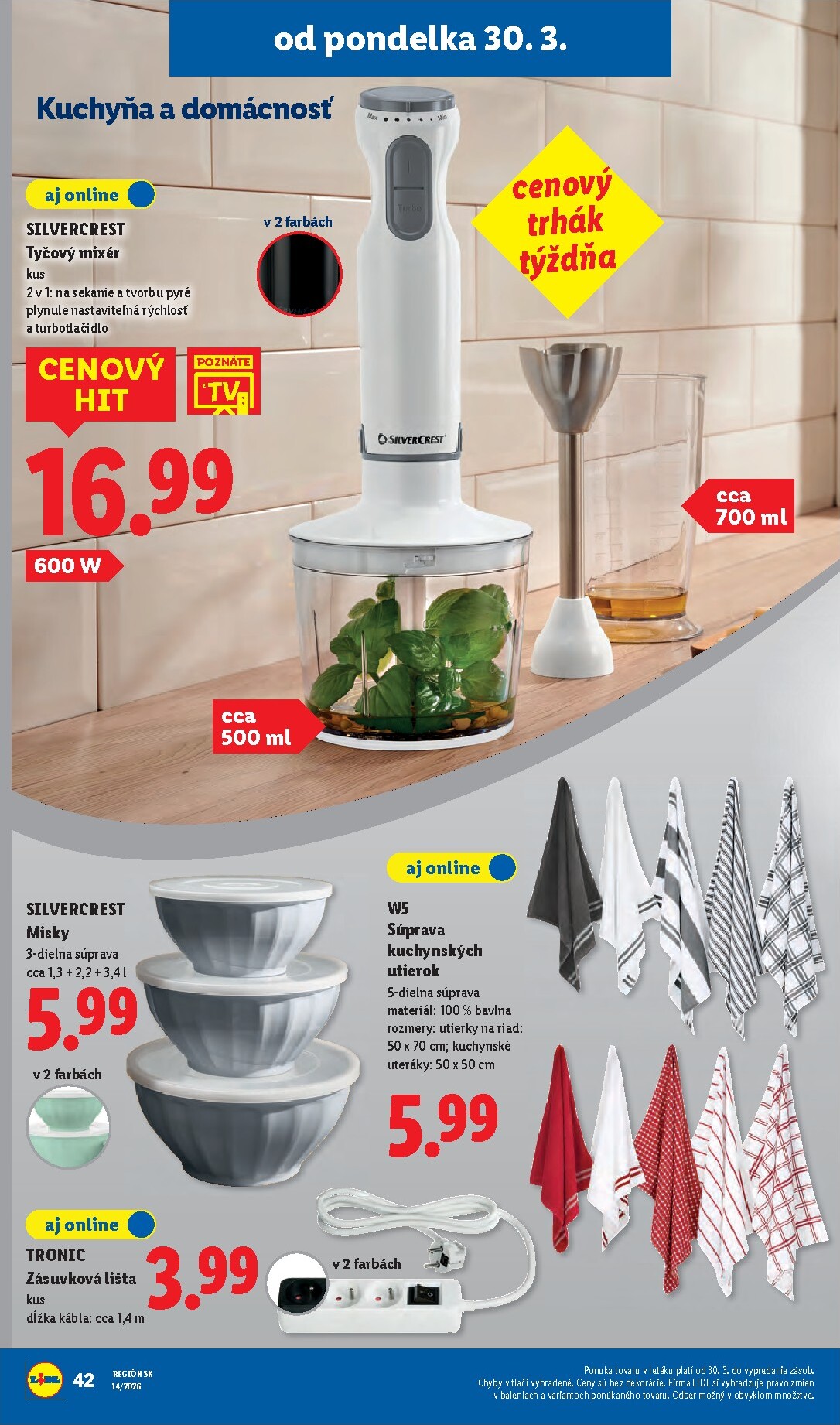lidl - Leták Lidl platný od 30.03.2026 do 04.04.2026 - page: 60