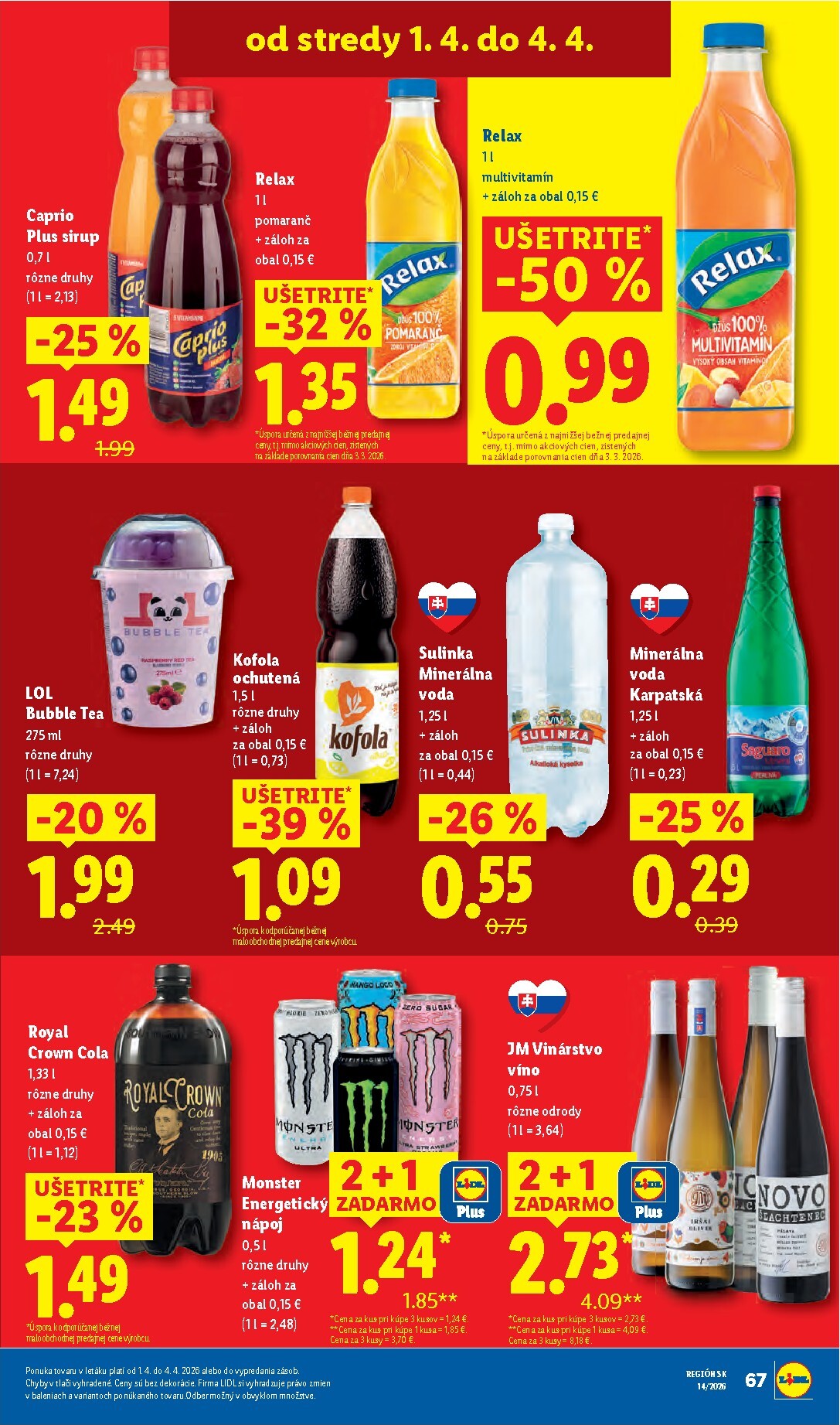 lidl - Leták Lidl platný od 30.03.2026 do 04.04.2026 - page: 83