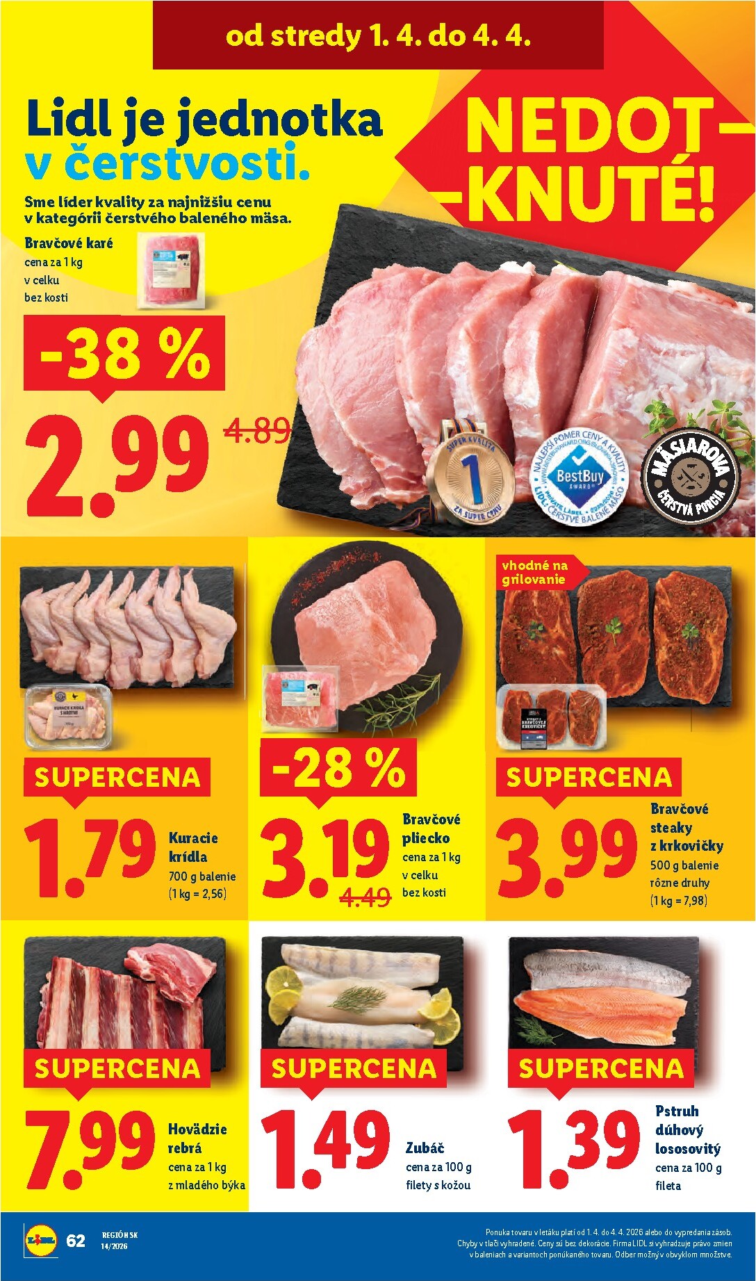 lidl - Leták Lidl platný od 30.03.2026 do 04.04.2026 - page: 78