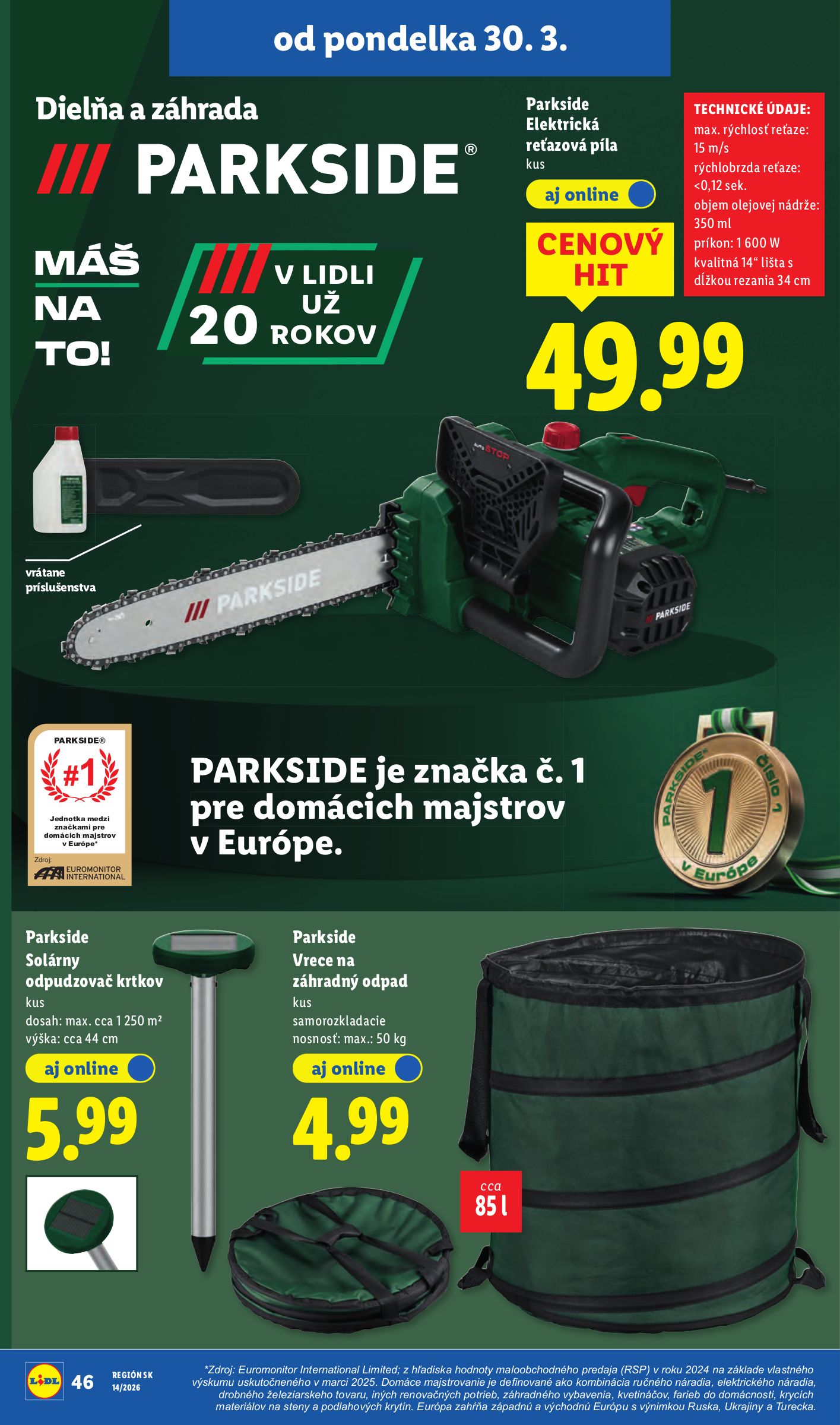 lidl - Leták Lidl platný od 01.04.2026 do 04.04.2026 - page: 96
