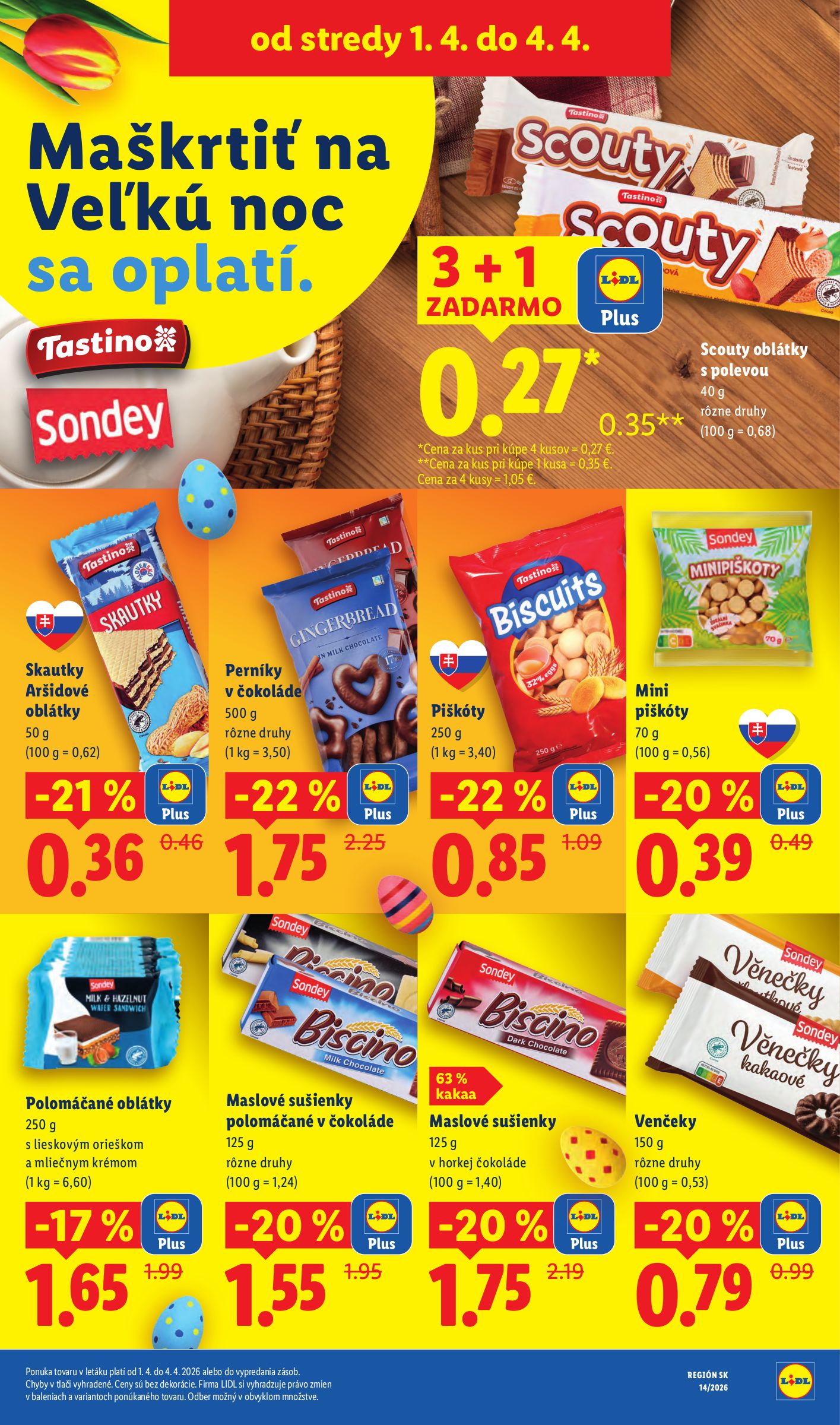 lidl - Leták Lidl platný od 01.04.2026 do 04.04.2026 - page: 38