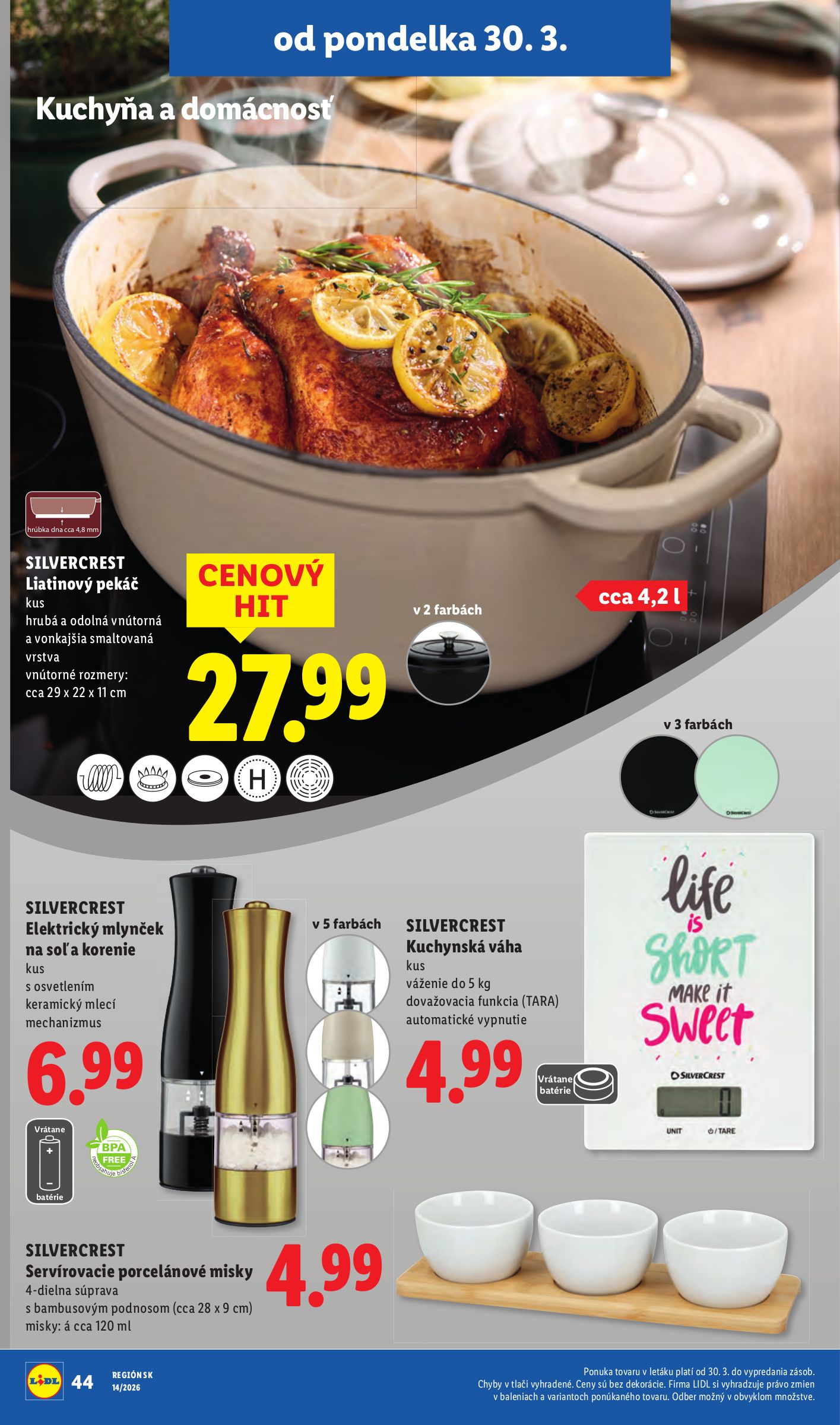 lidl - Leták Lidl platný od 01.04.2026 do 04.04.2026 - page: 92