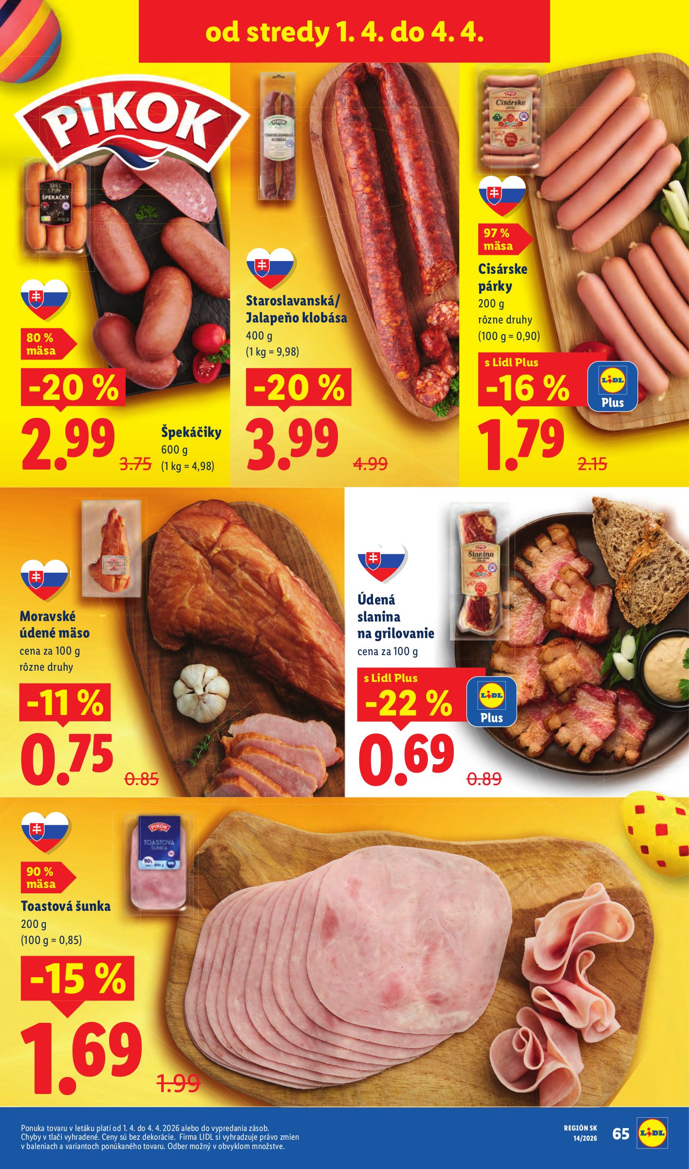 lidl - Leták Lidl platný od 01.04.2026 do 04.04.2026 - page: 33