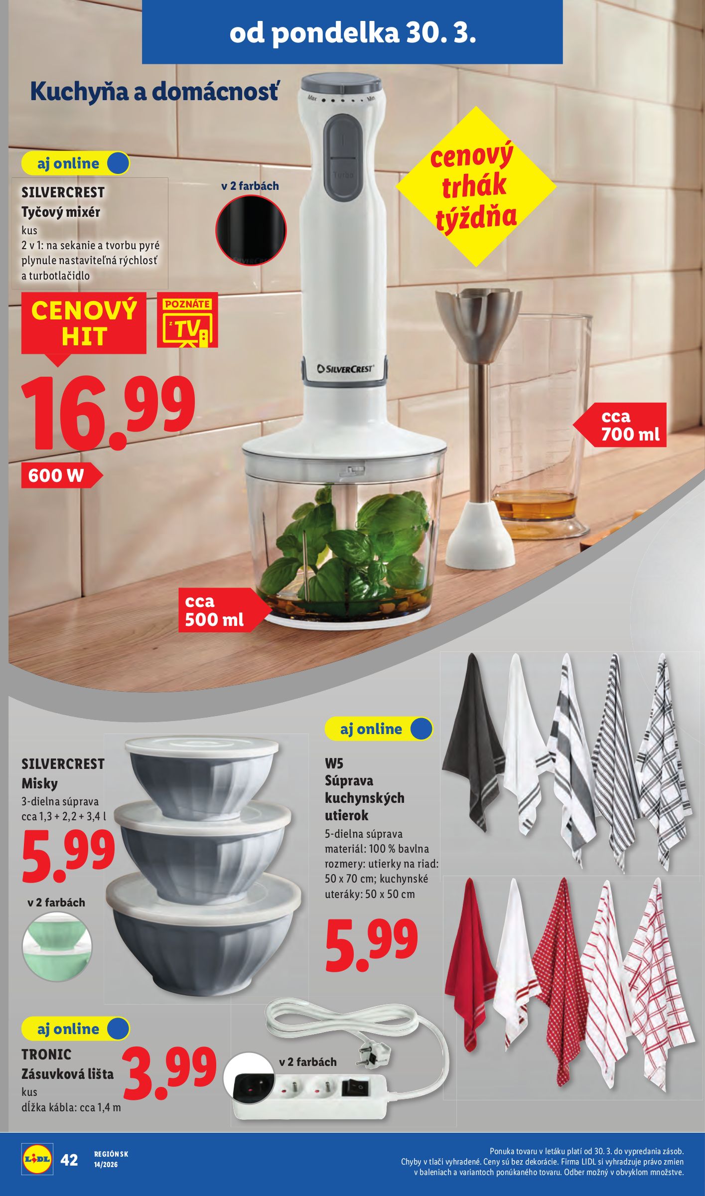 lidl - Leták Lidl platný od 01.04.2026 do 04.04.2026 - page: 90
