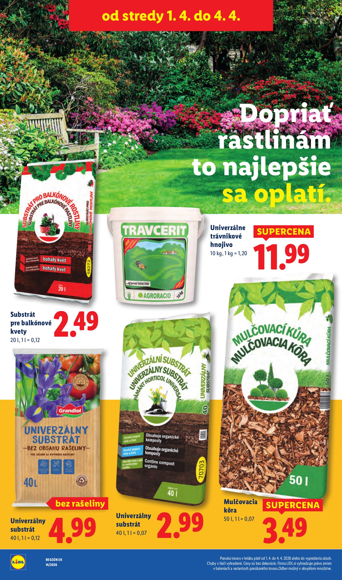 lidl - Leták Lidl platný od 01.04.2026 do 04.04.2026 - page: 45
