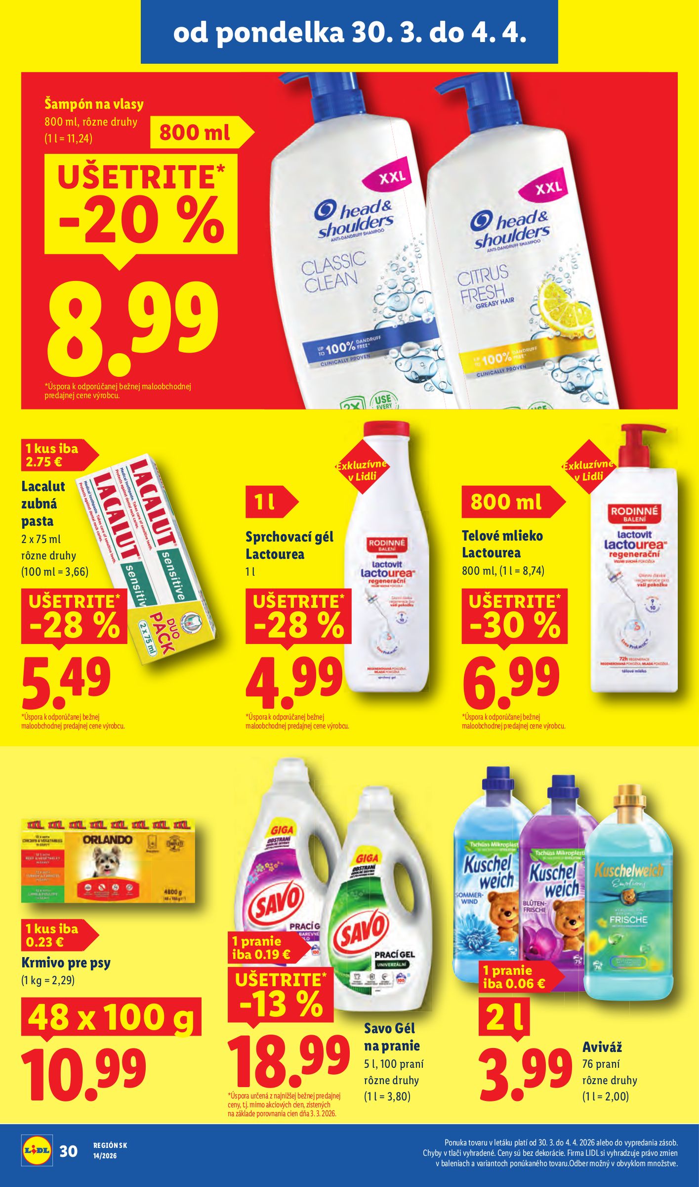 lidl - Leták Lidl platný od 01.04.2026 do 04.04.2026 - page: 64