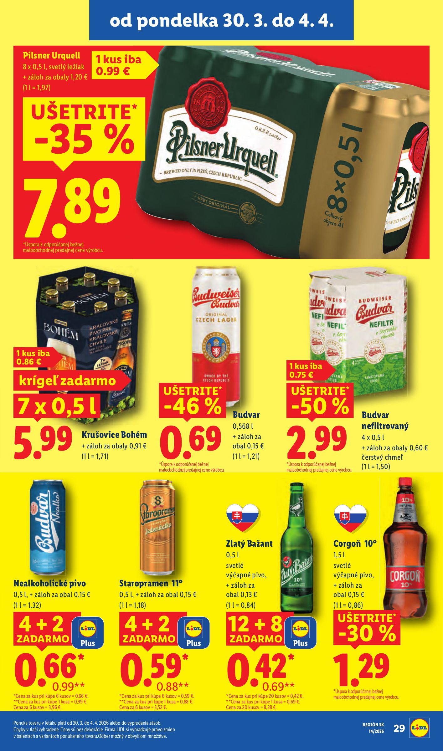 lidl - Leták Lidl platný od 01.04.2026 do 04.04.2026 - page: 63