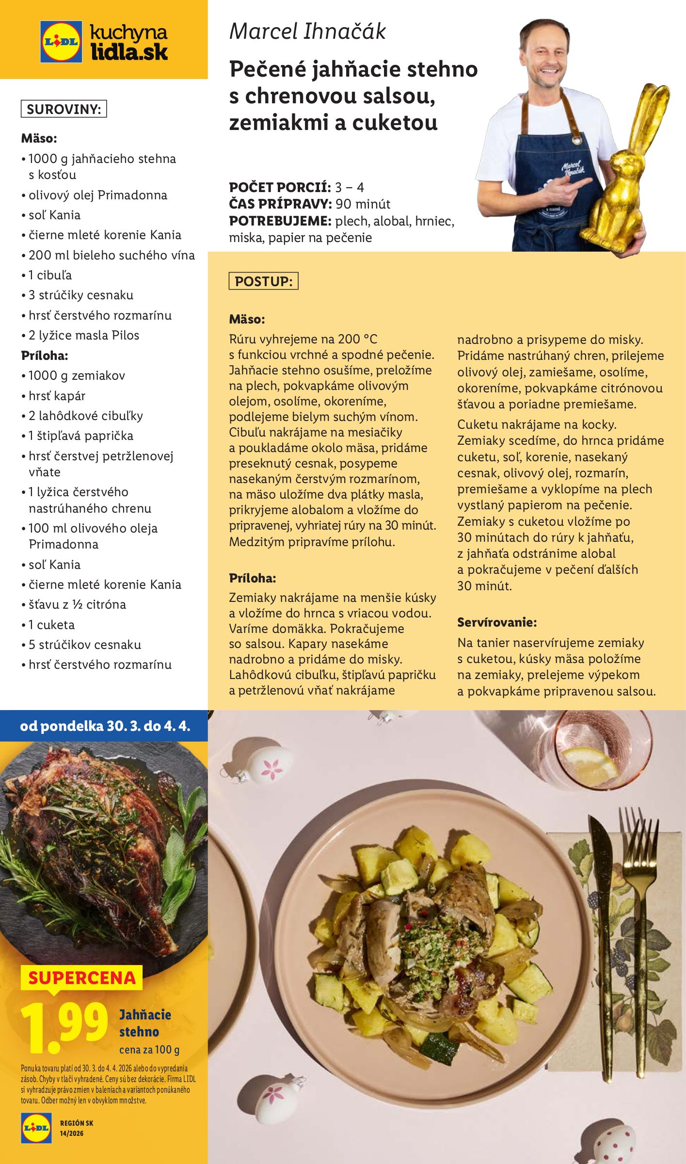 lidl - Leták Lidl platný od 01.04.2026 do 04.04.2026 - page: 104