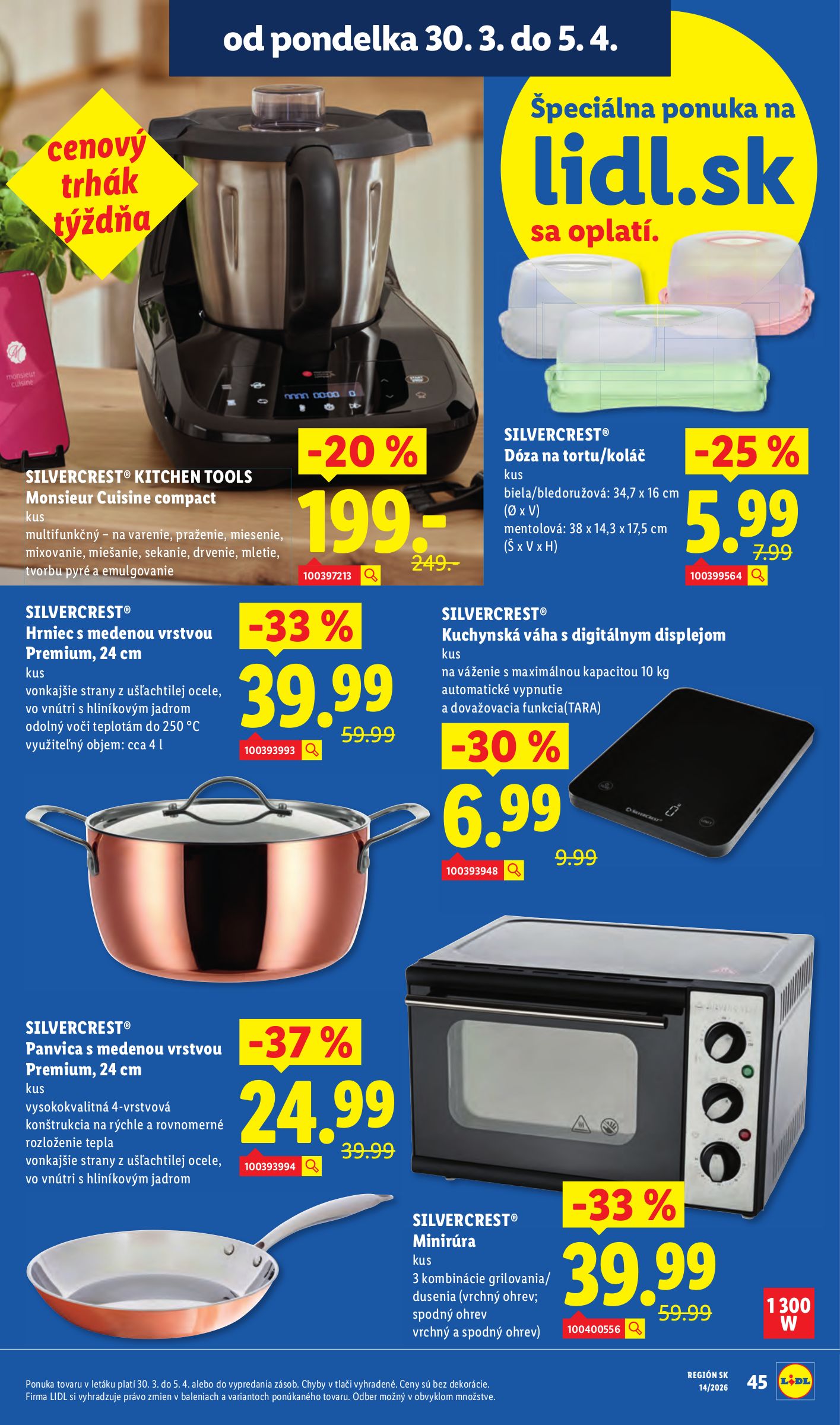 lidl - Leták Lidl platný od 01.04.2026 do 04.04.2026 - page: 95