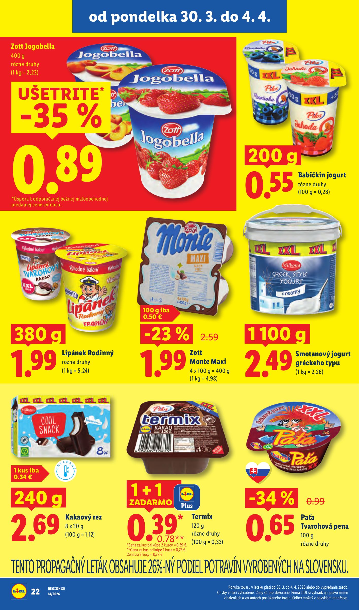 lidl - Leták Lidl platný od 01.04.2026 do 04.04.2026 - page: 52