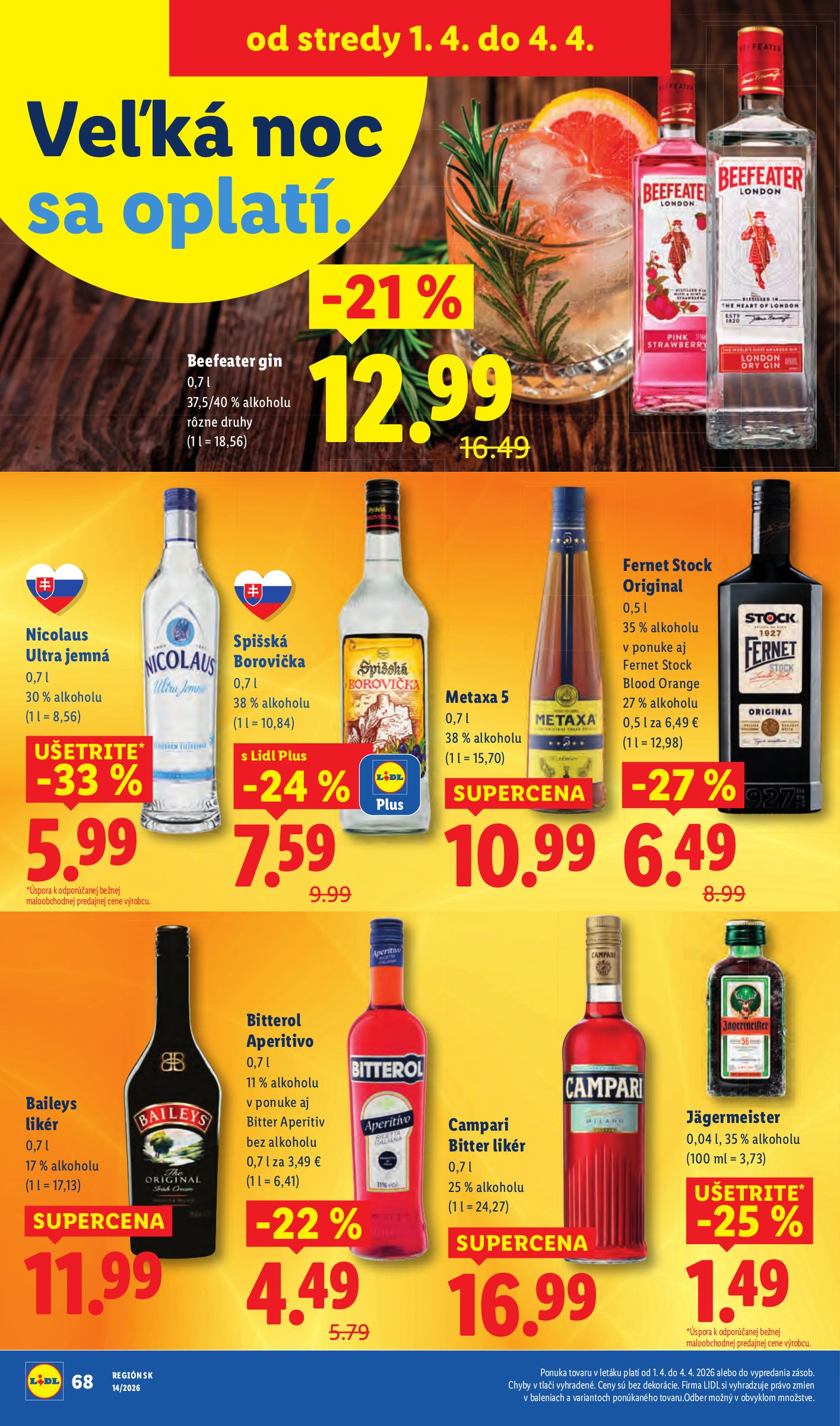 lidl - Leták Lidl platný od 01.04.2026 do 04.04.2026 - page: 42