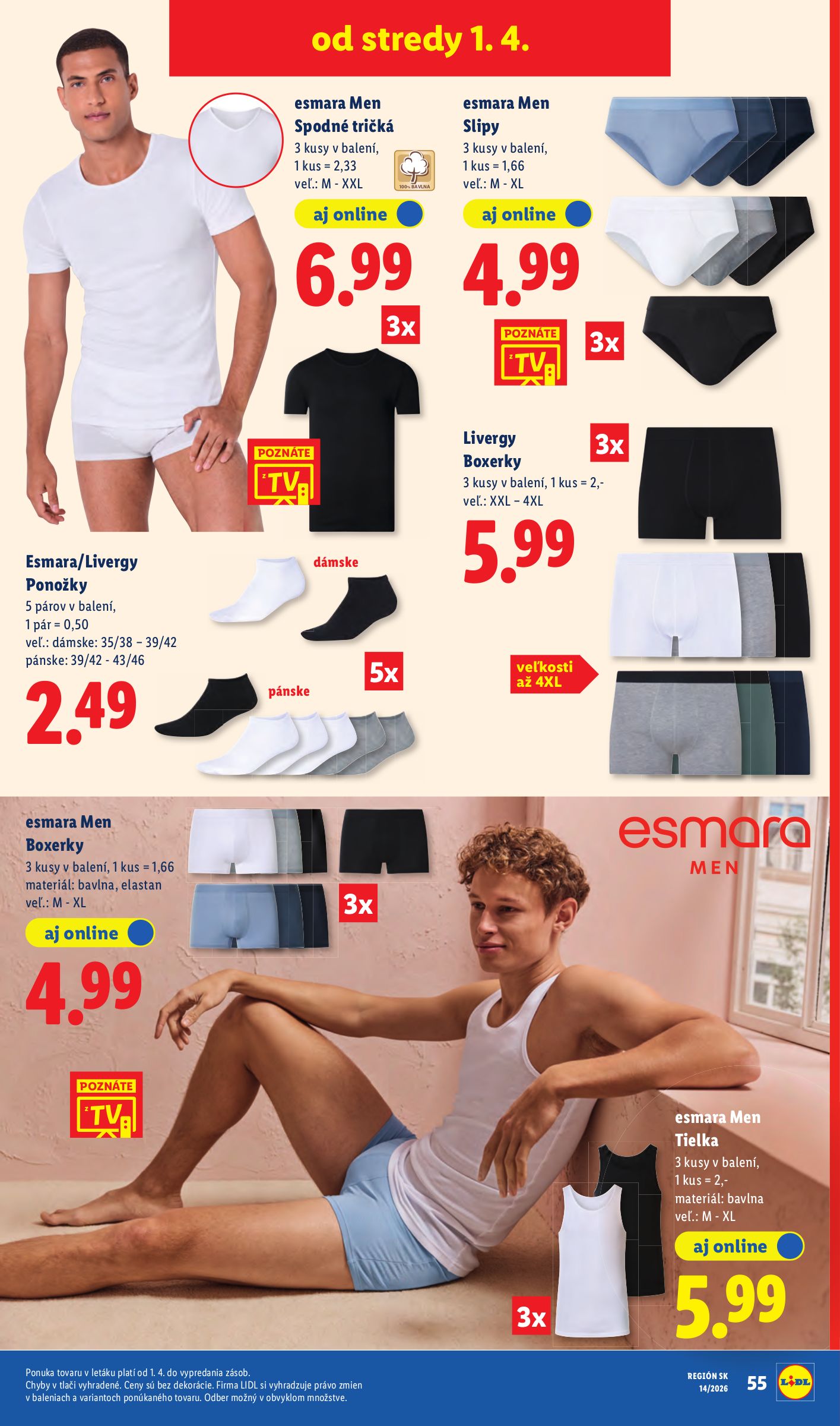 lidl - Leták Lidl platný od 01.04.2026 do 04.04.2026 - page: 85