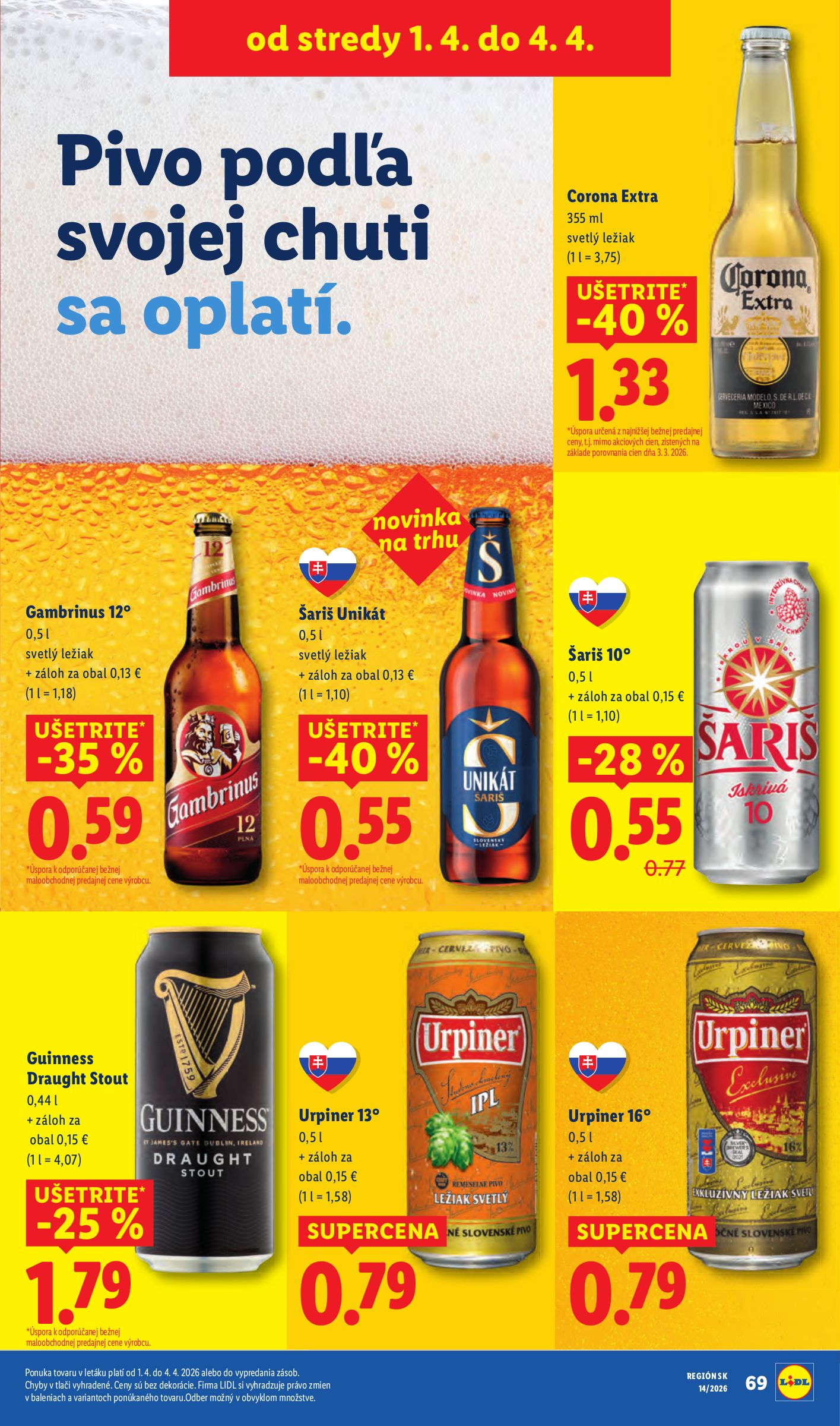 lidl - Leták Lidl platný od 01.04.2026 do 04.04.2026 - page: 43