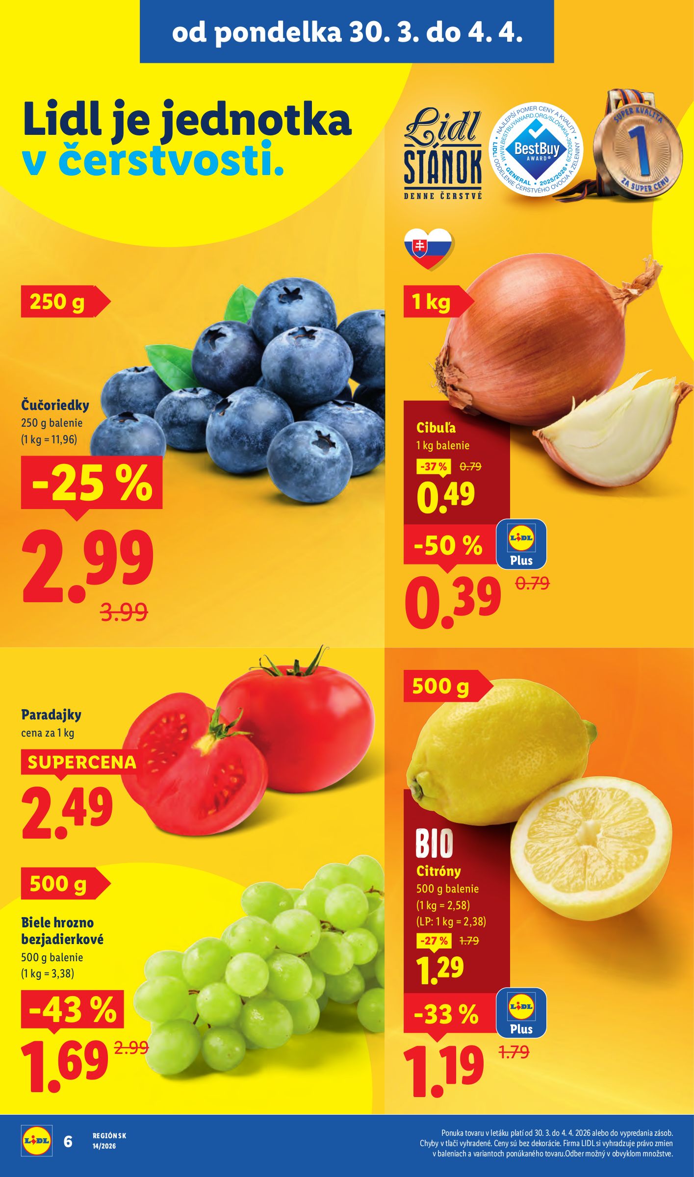 lidl - Leták Lidl platný od 01.04.2026 do 04.04.2026 - page: 10