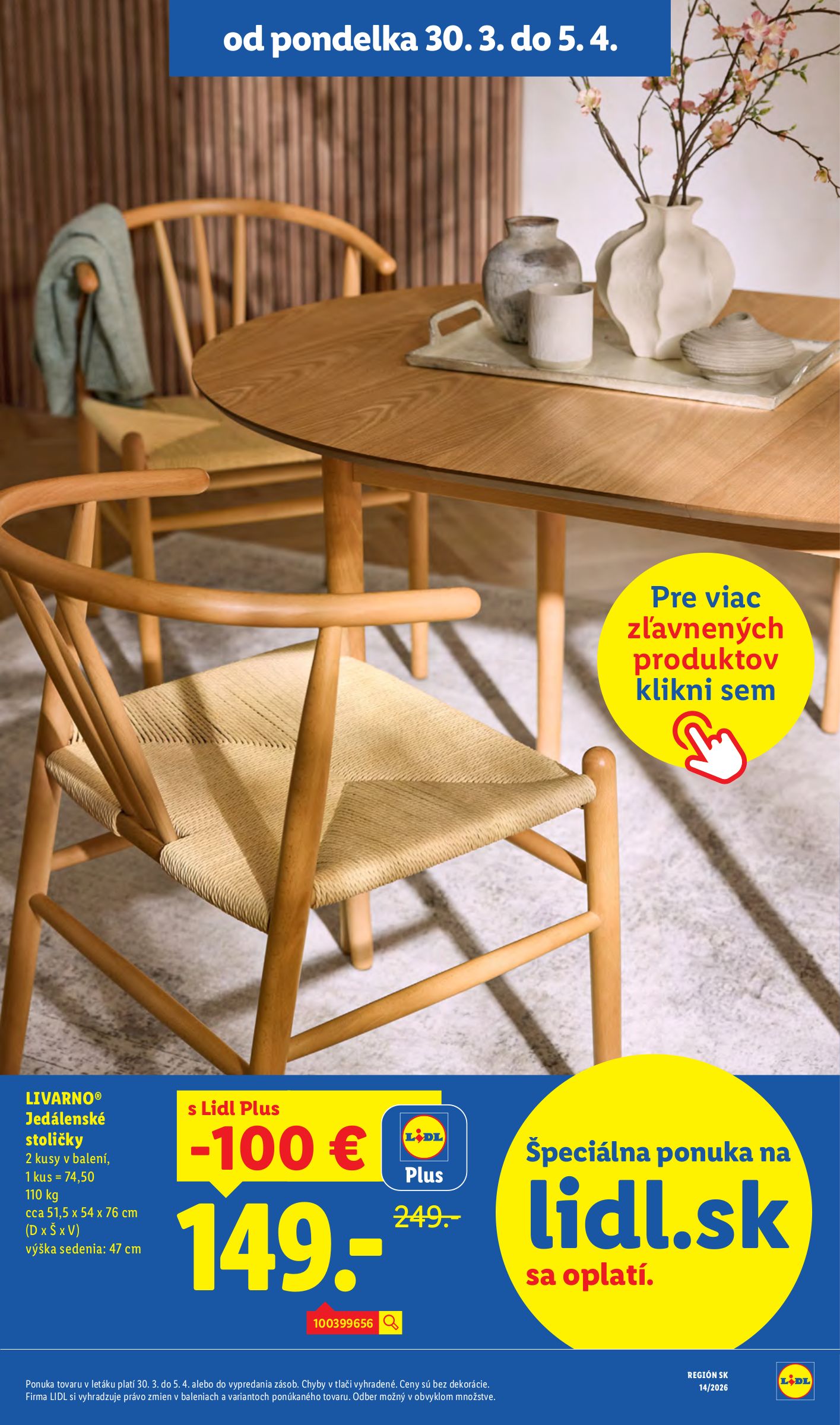 lidl - Leták Lidl platný od 01.04.2026 do 04.04.2026 - page: 101