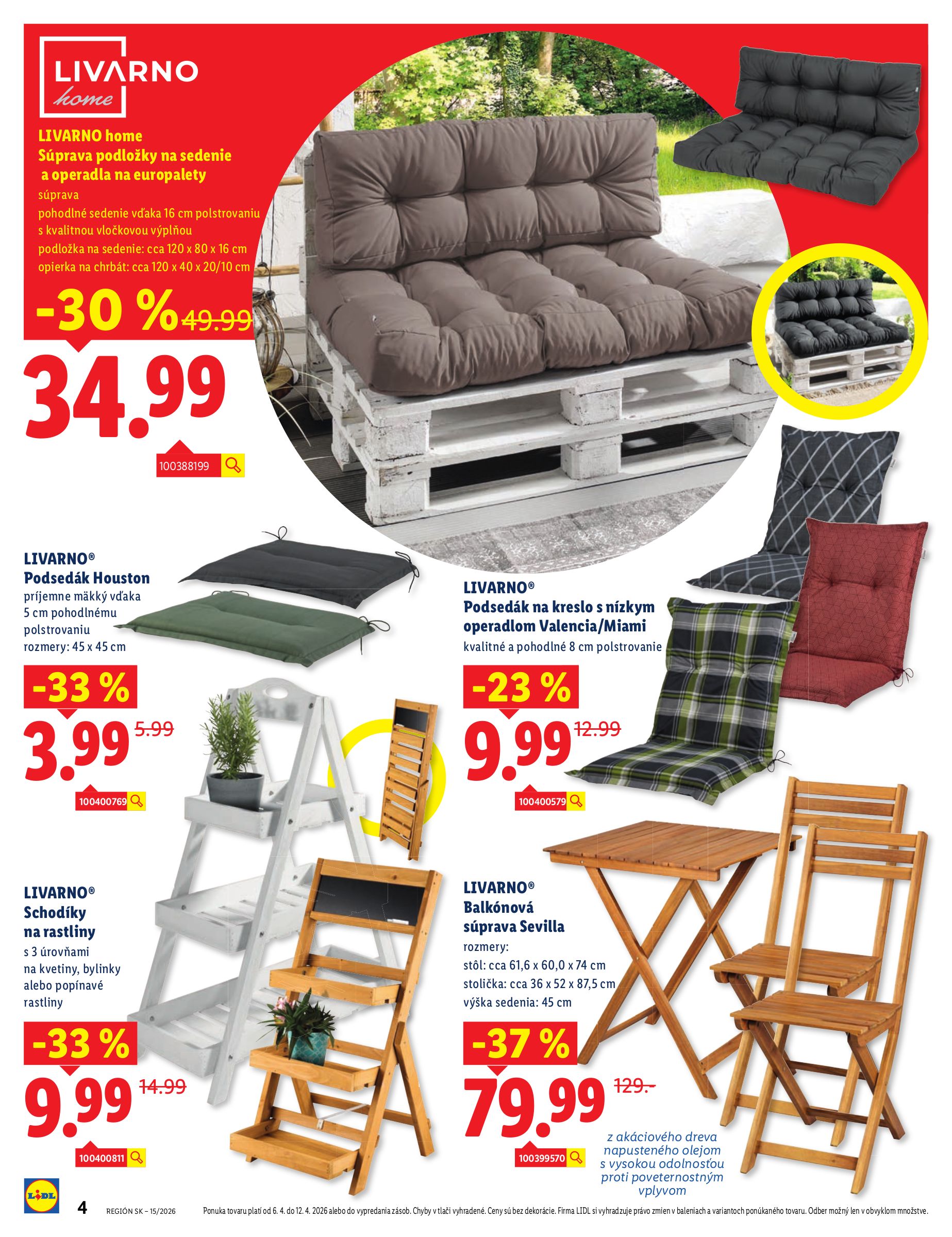 lidl - Leták Lidl platný od 06.04.2026 do 12.04.2026 - page: 4