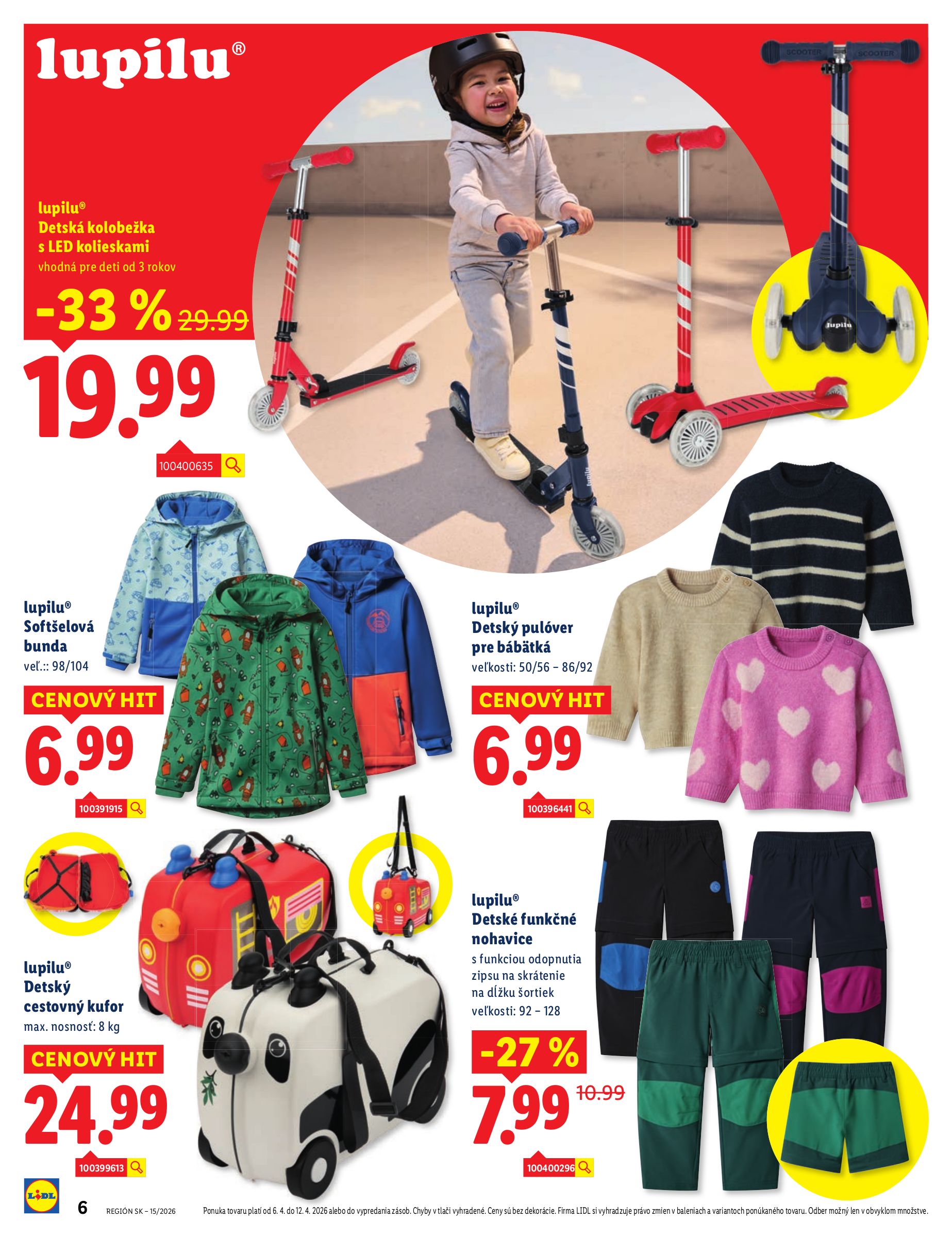lidl - Leták Lidl platný od 06.04.2026 do 12.04.2026 - page: 6