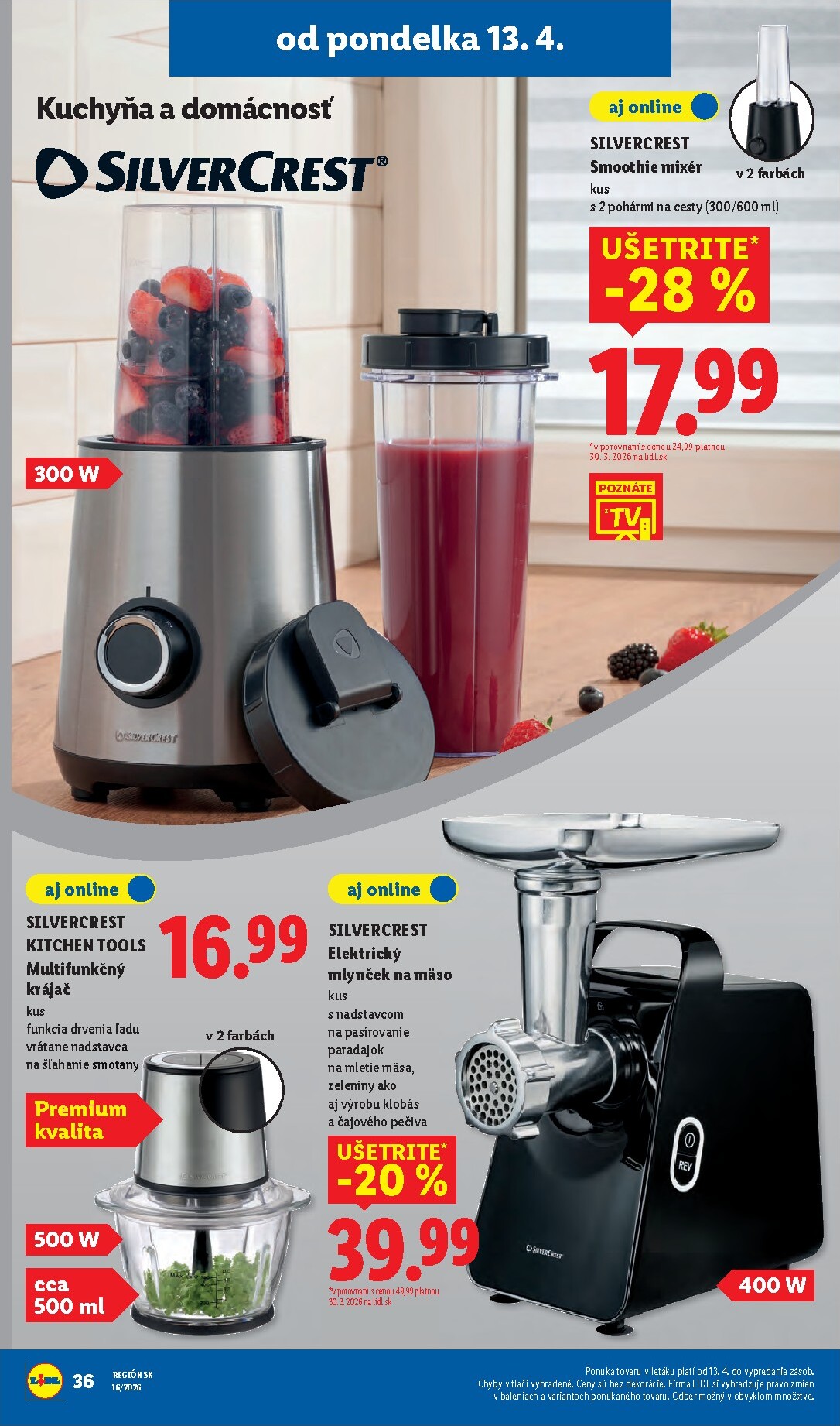 lidl - Nový leták Lidl platný od pondelka, 13.04.2026 do nedele, 19.04.2026 - page: 40
