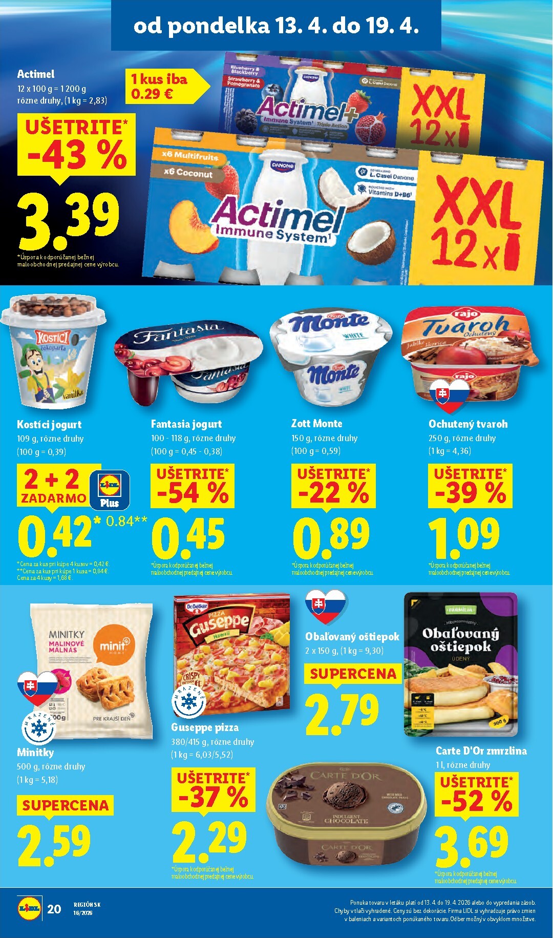 lidl - Nový leták Lidl platný od pondelka, 13.04.2026 do nedele, 19.04.2026 - page: 22