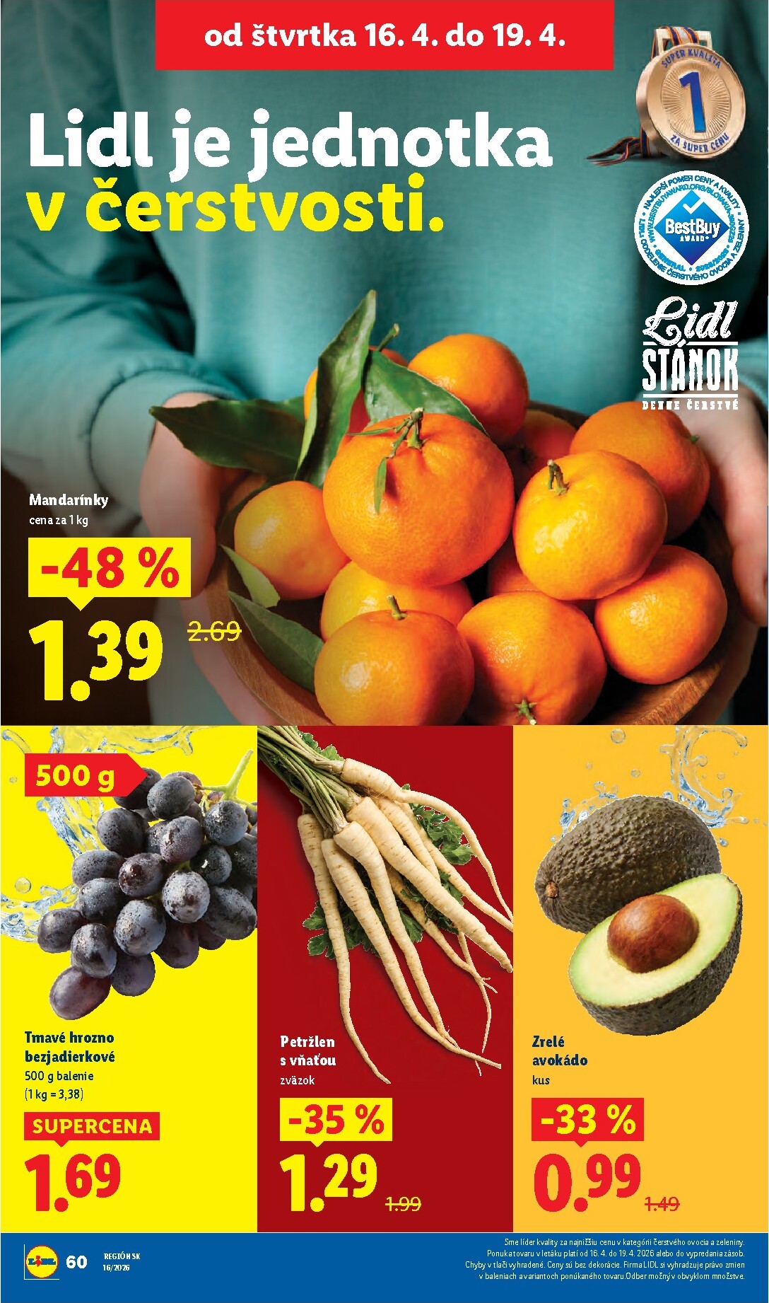 lidl - Nový leták Lidl platný od pondelka, 13.04.2026 do nedele, 19.04.2026 - page: 58