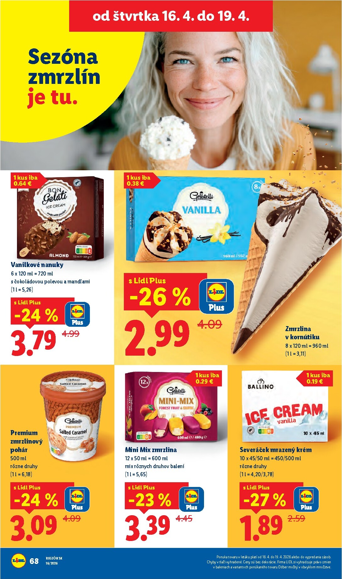 lidl - Nový leták Lidl platný od pondelka, 13.04.2026 do nedele, 19.04.2026 - page: 66