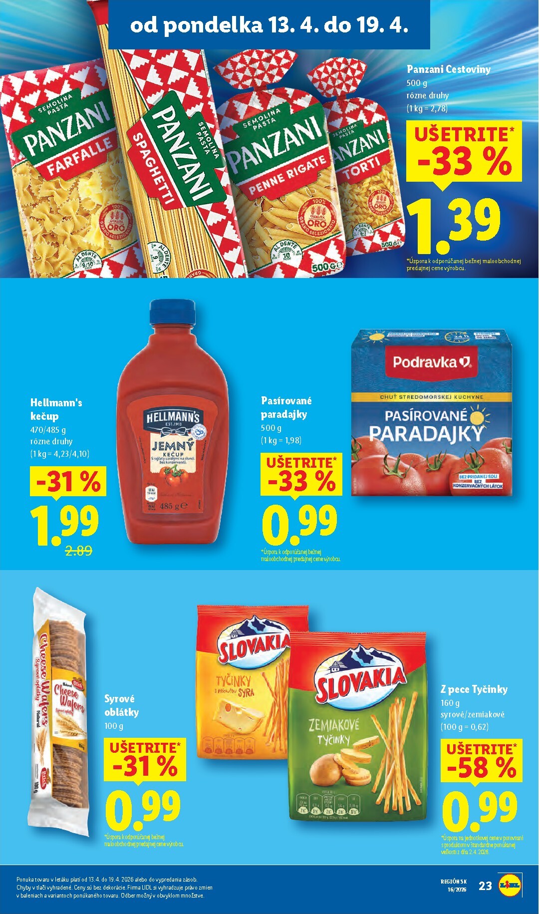 lidl - Nový leták Lidl platný od pondelka, 13.04.2026 do nedele, 19.04.2026 - page: 25