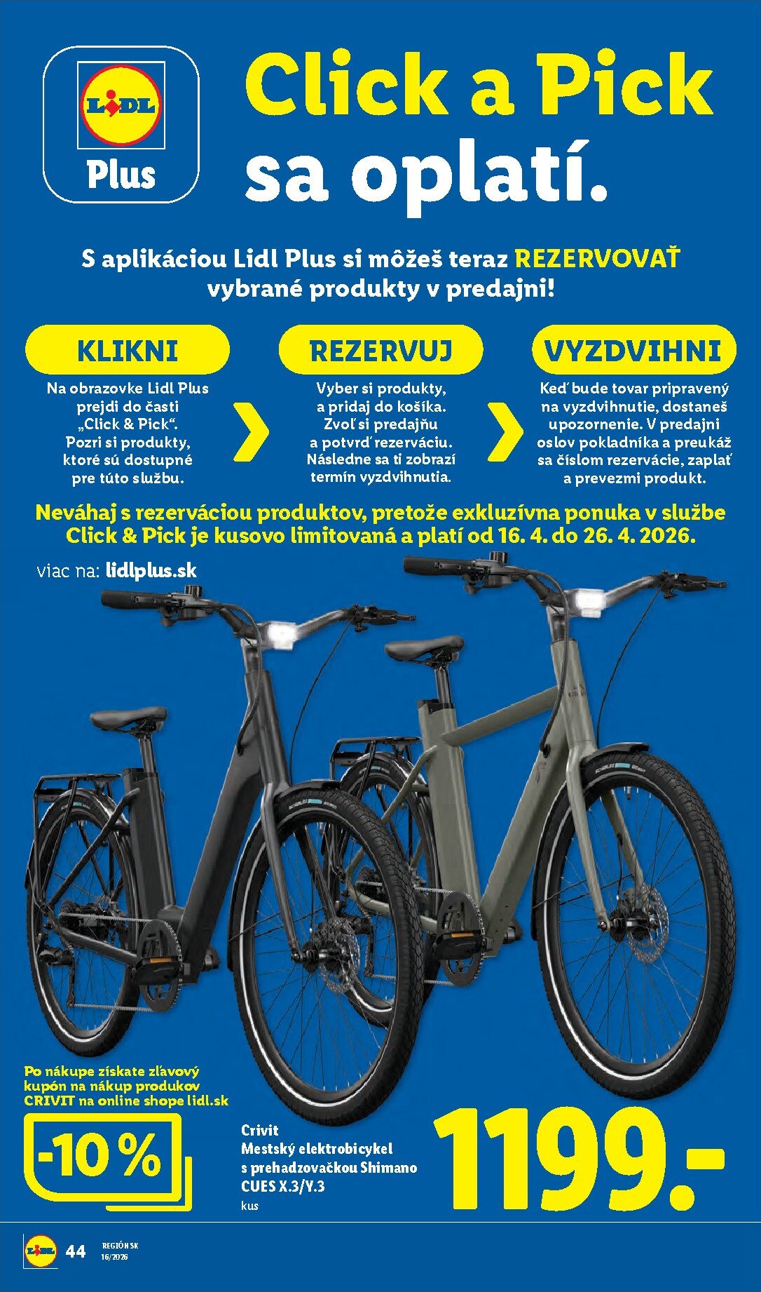 lidl - Nový leták Lidl platný od pondelka, 13.04.2026 do nedele, 19.04.2026 - page: 52
