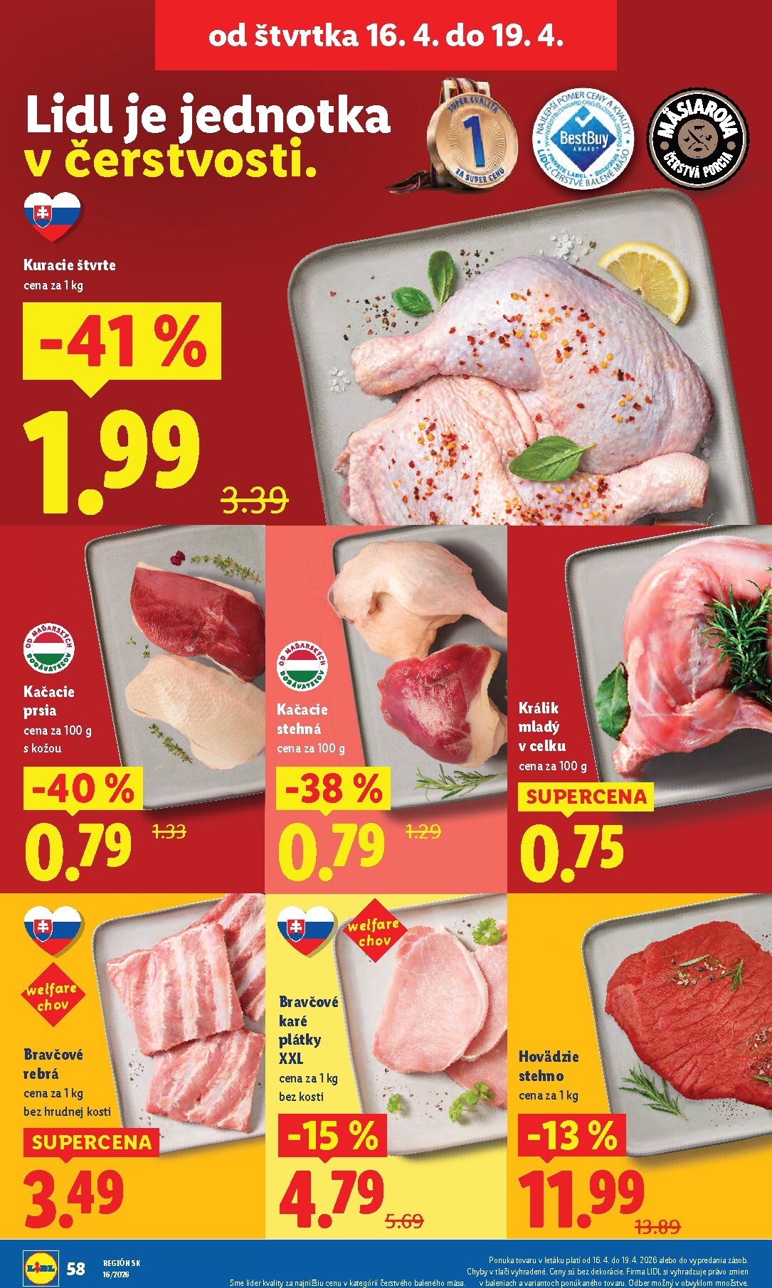 lidl - Nový leták Lidl platný od pondelka, 13.04.2026 do nedele, 19.04.2026 - page: 56